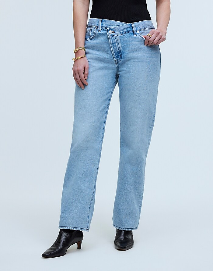 Curvy Straight-Leg Jeans for Women