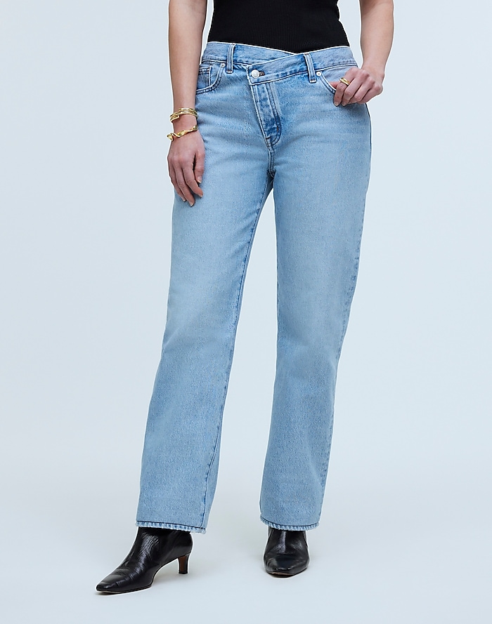 Curvy Straight-Leg Jeans for Women
