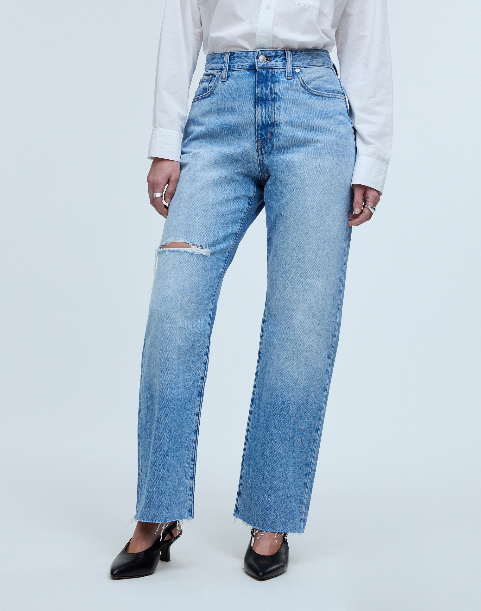 The Curvy '90s Straight Jean