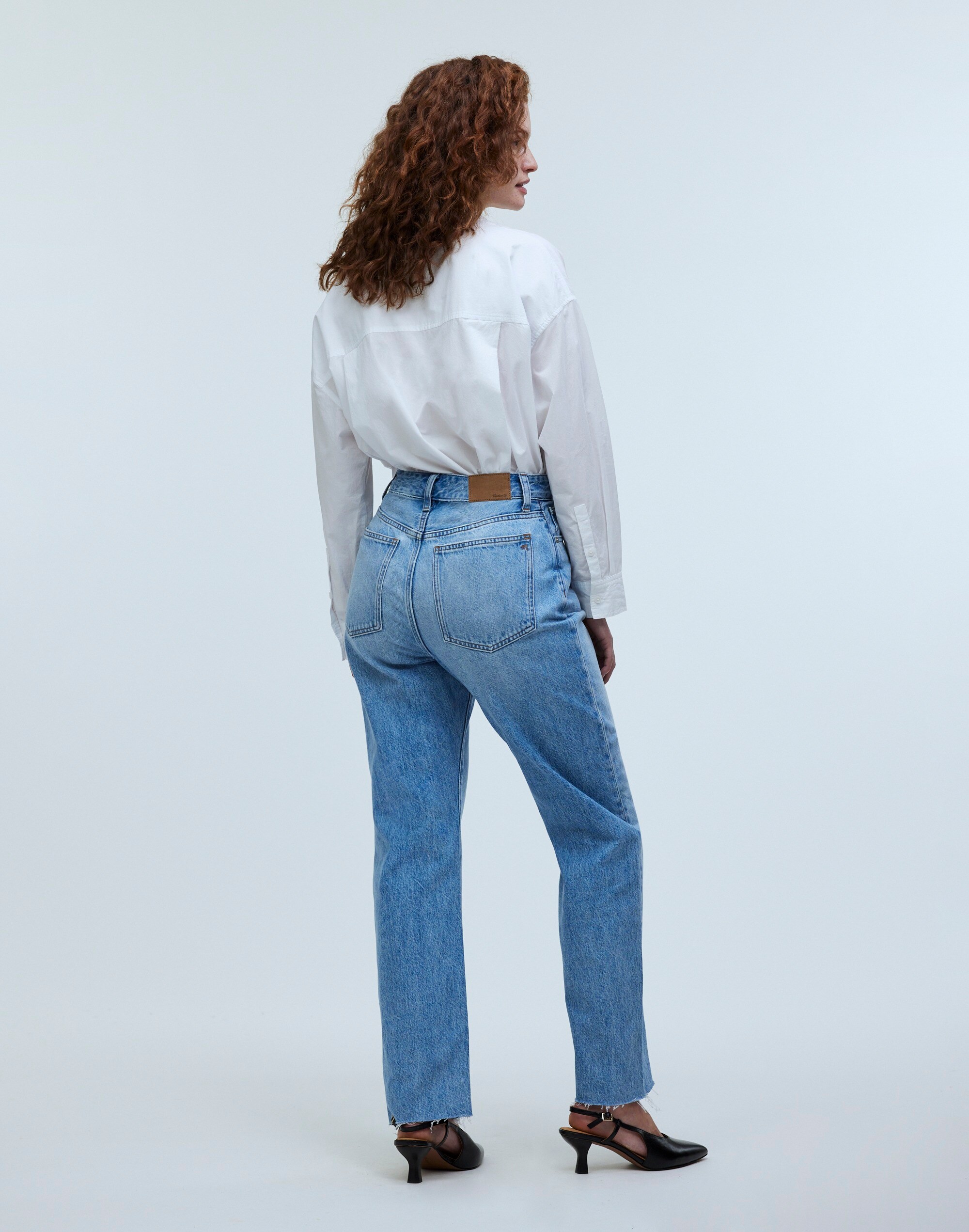 The Curvy '90s Straight Jean