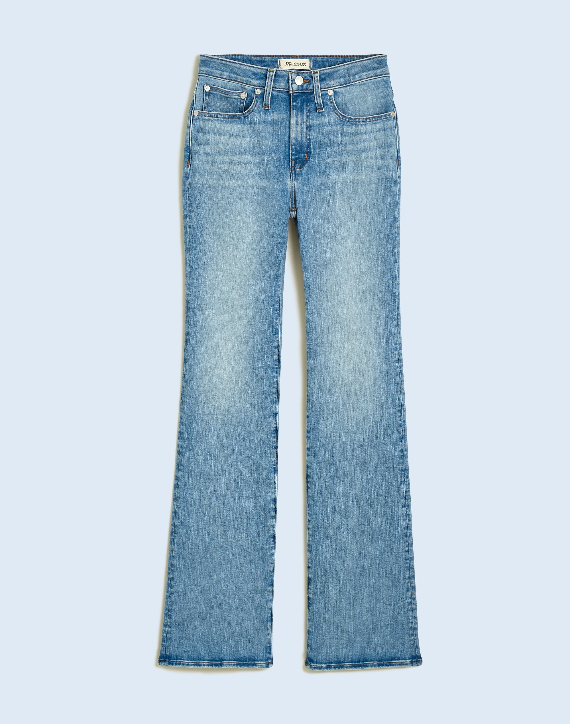 Curvy Kick Out Full-Length Jeans in Merrigan Wash