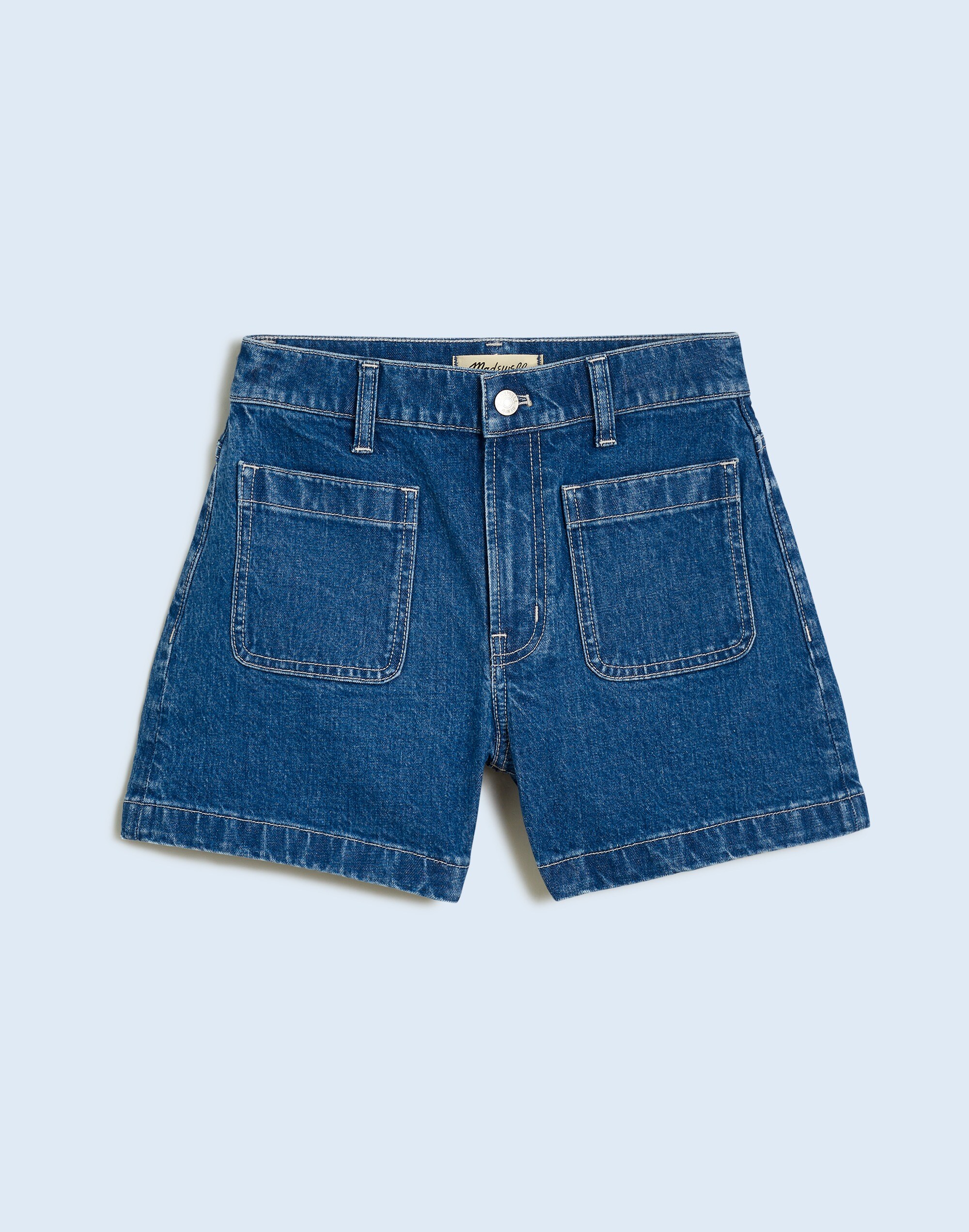 The Denim Emmett Short: Patch Pocket Edition