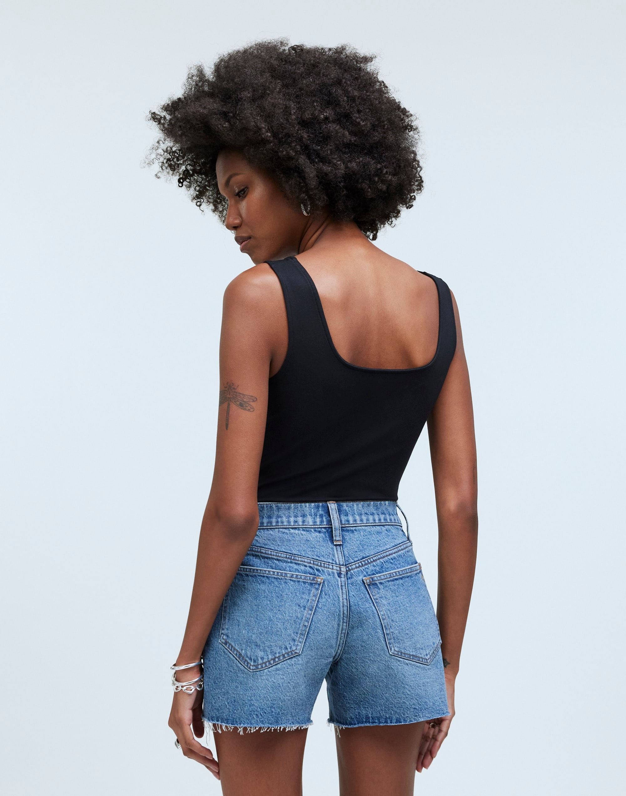 The Perfect Vintage Short in Dewberry Wash