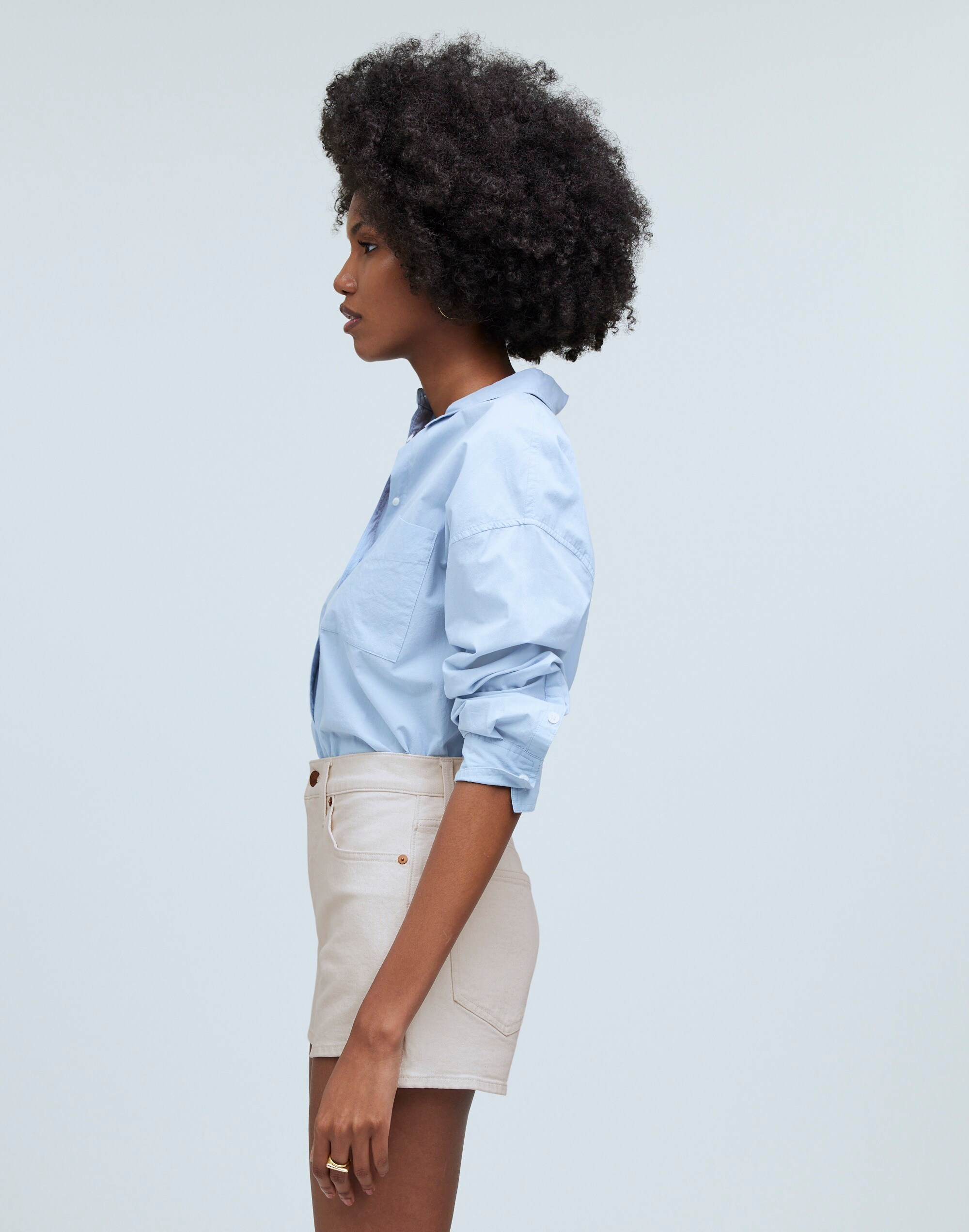 The Perfect Vintage Jean Short in Vintage Canvas