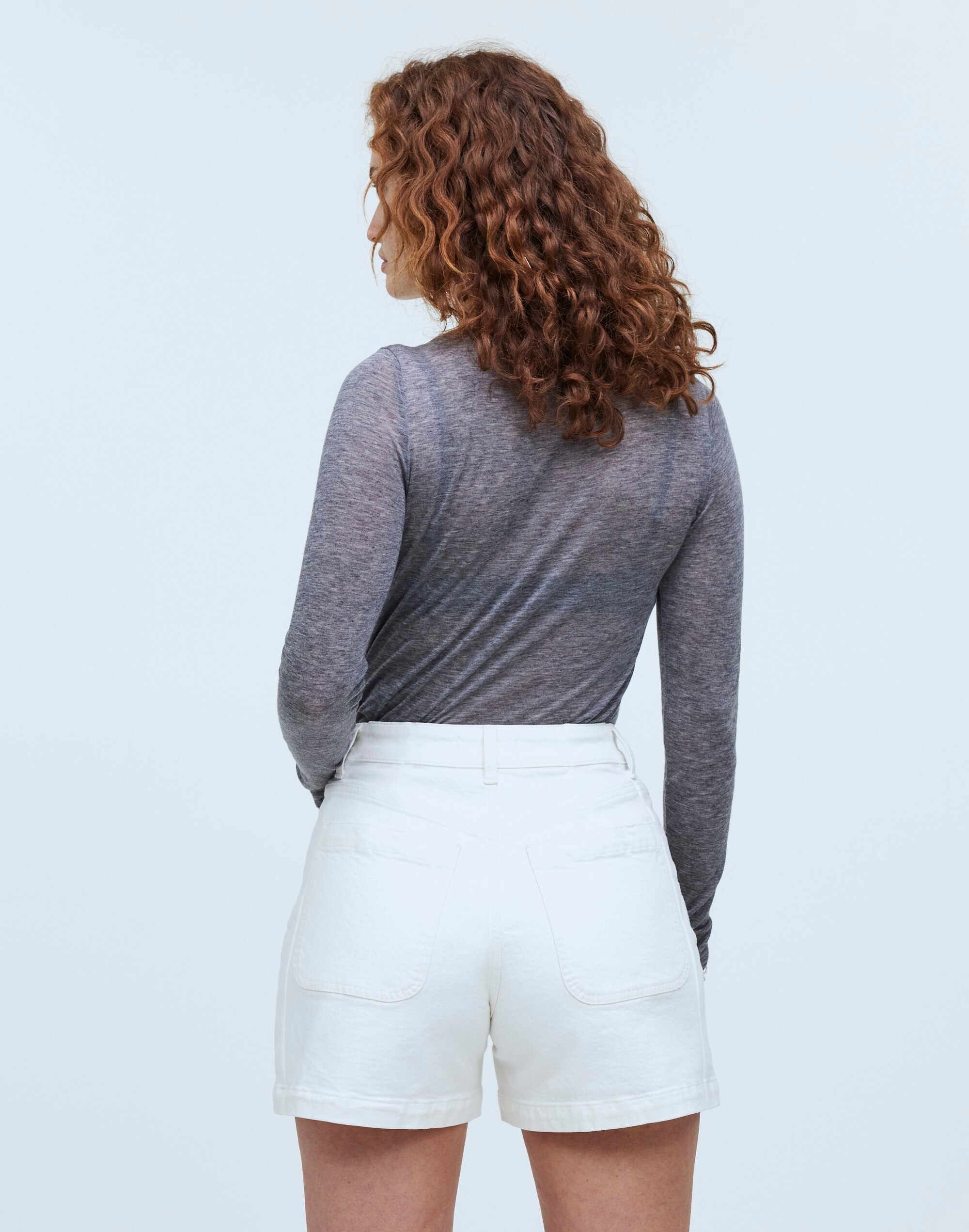 The Curvy Denim Emmett Short: Patch Pocket Edition