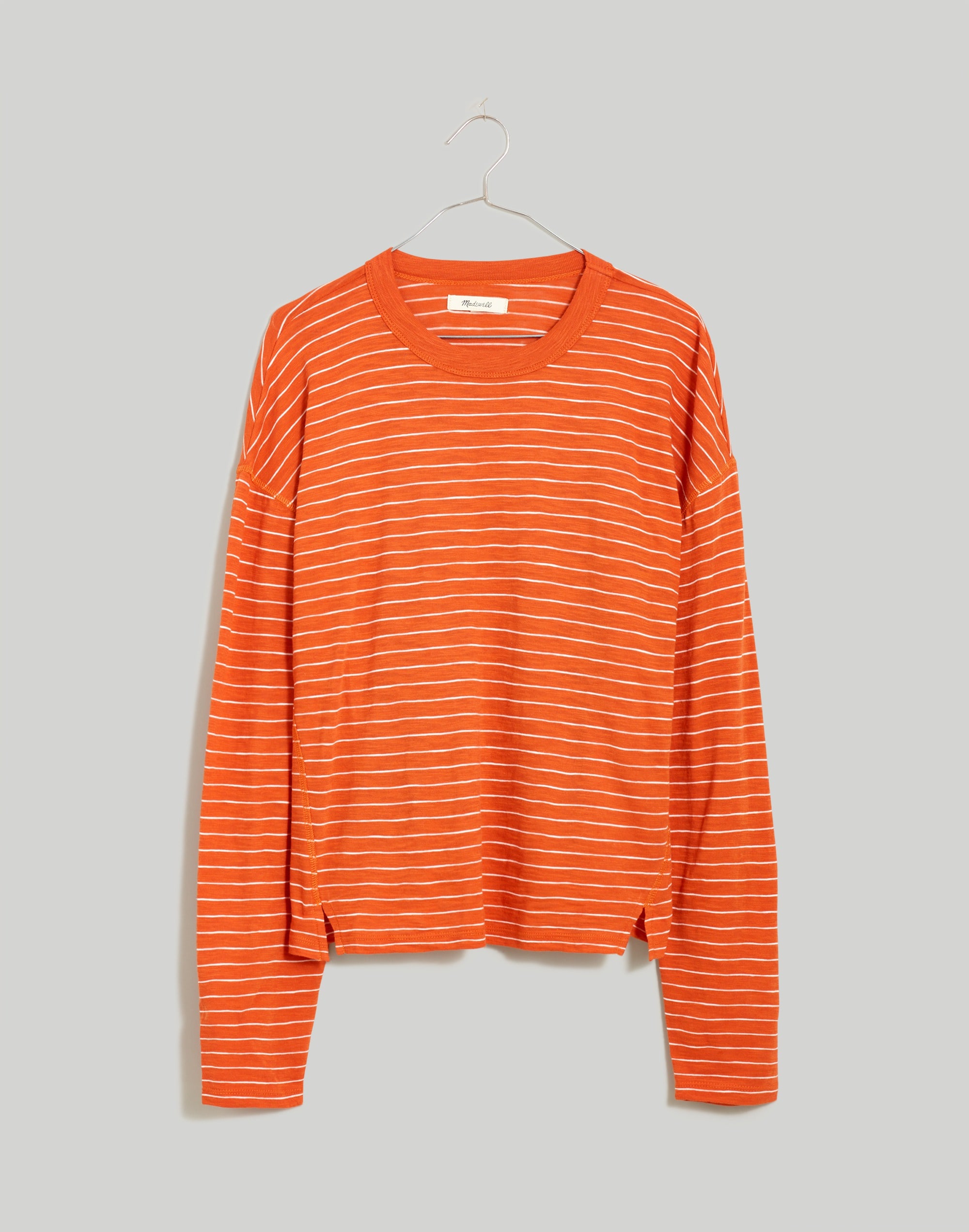Slub Relaxed Long-Sleeve Tee