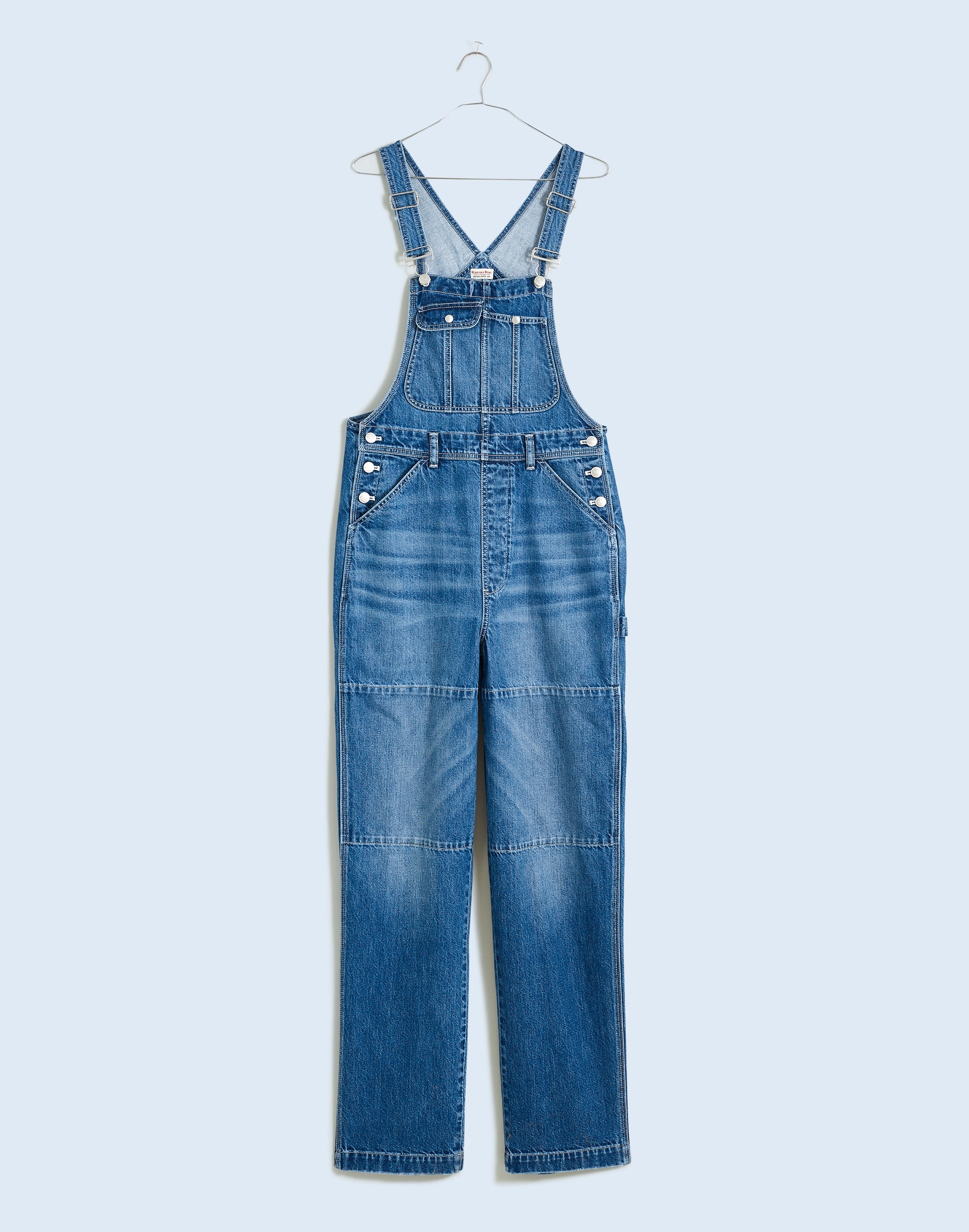 Madewell x Kaihara Denim Oversized Carpenter Overalls