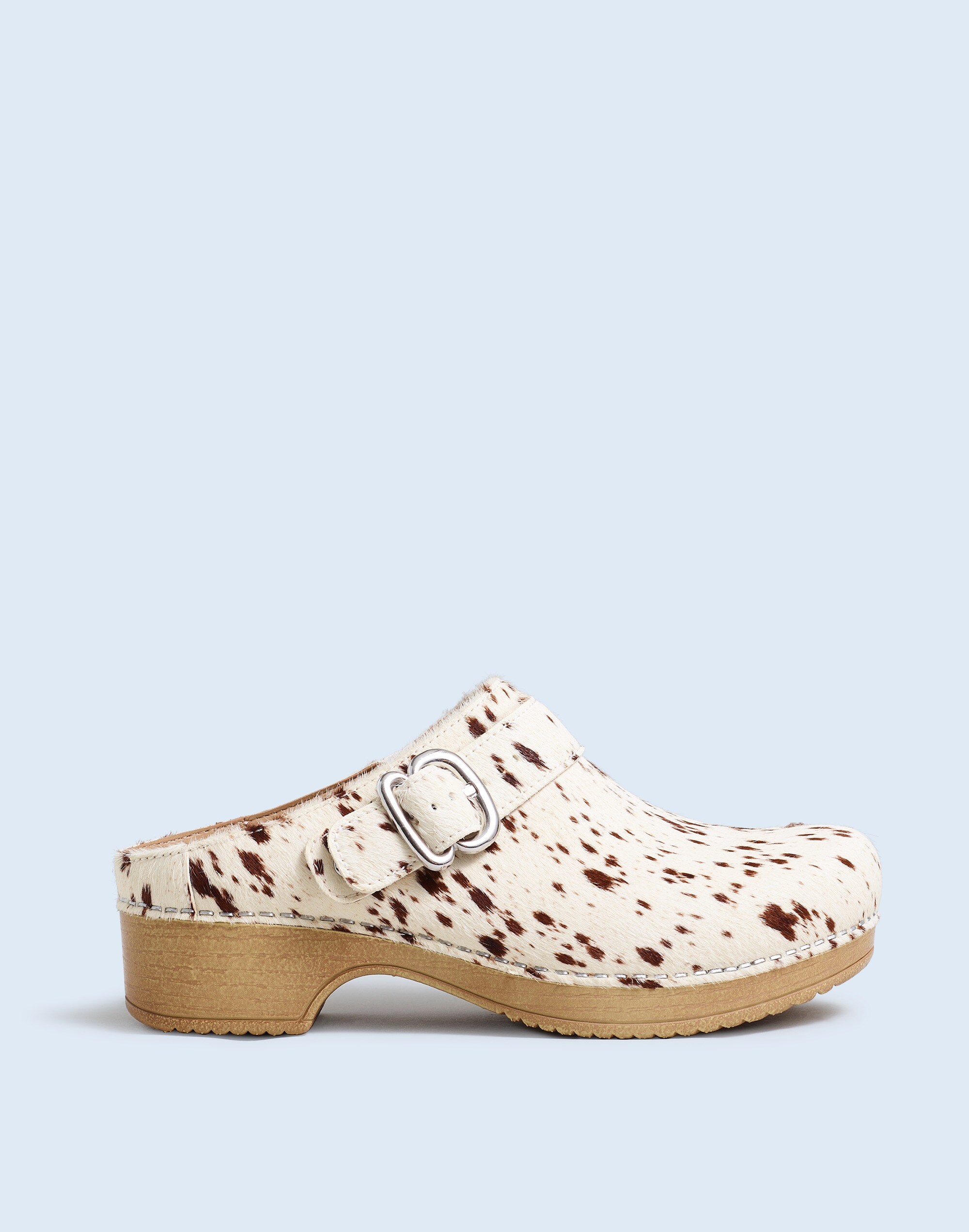 Madewell x Dansko&reg; Brinn Mules in Calf Hair