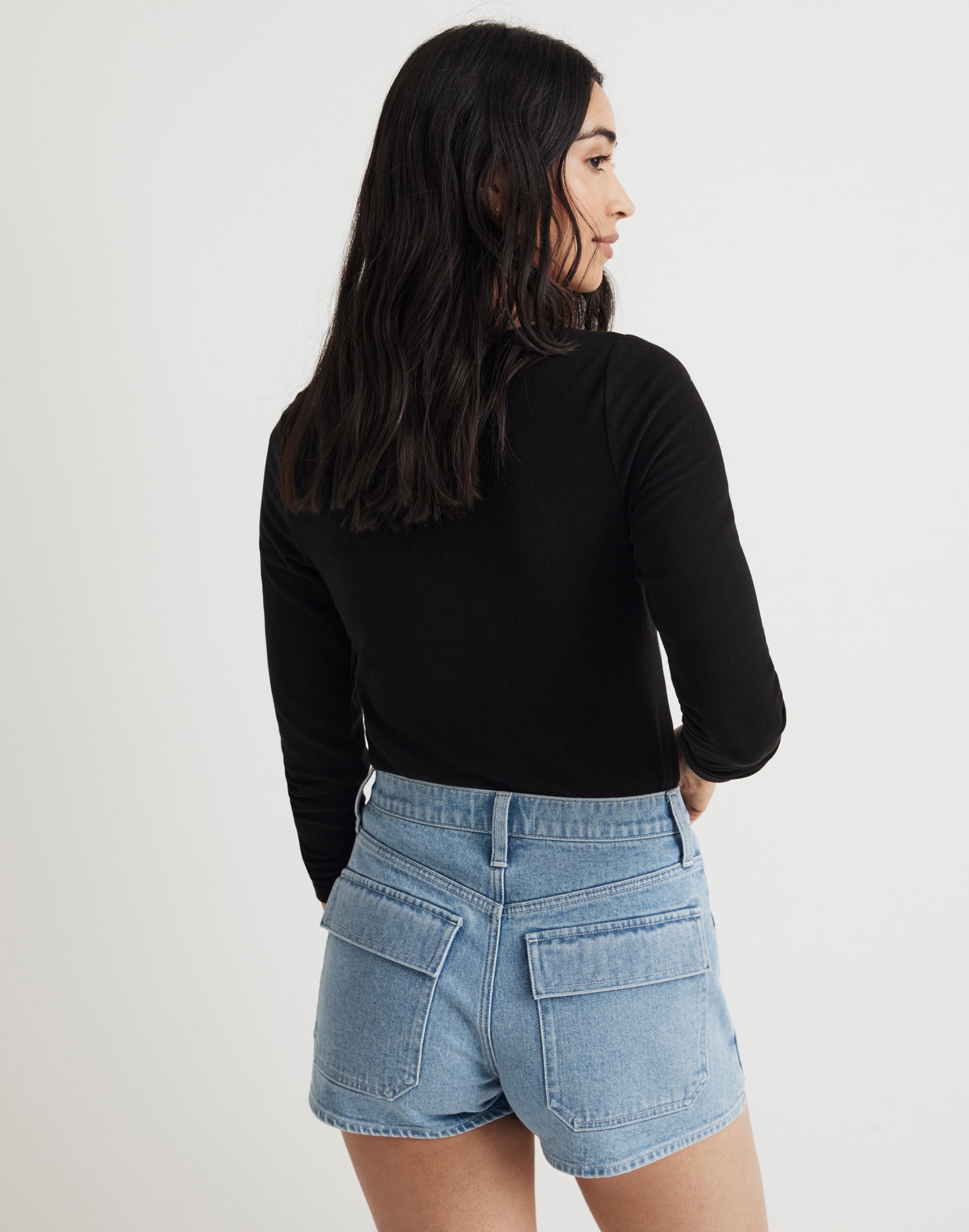 The Perfect Vintage Jean Short in Cardston Wash