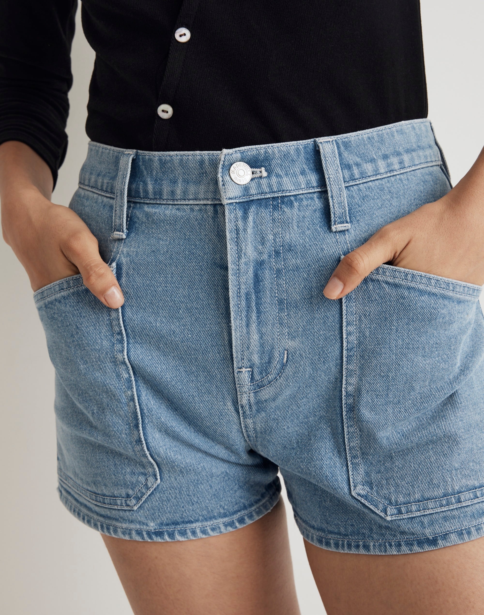 The Perfect Vintage Jean Short in Cardston Wash