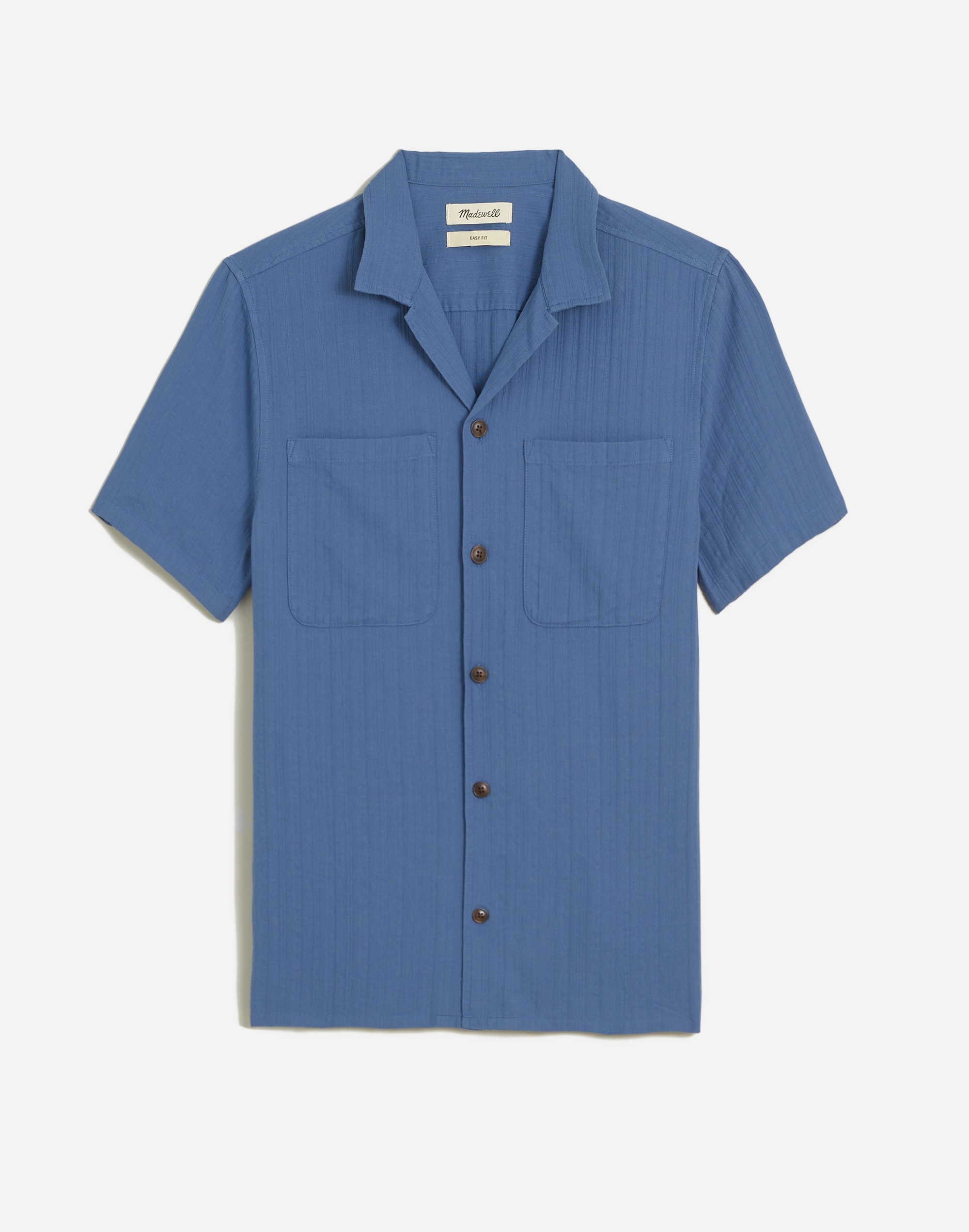 Easy Short-Sleeve Shirt in Stripe