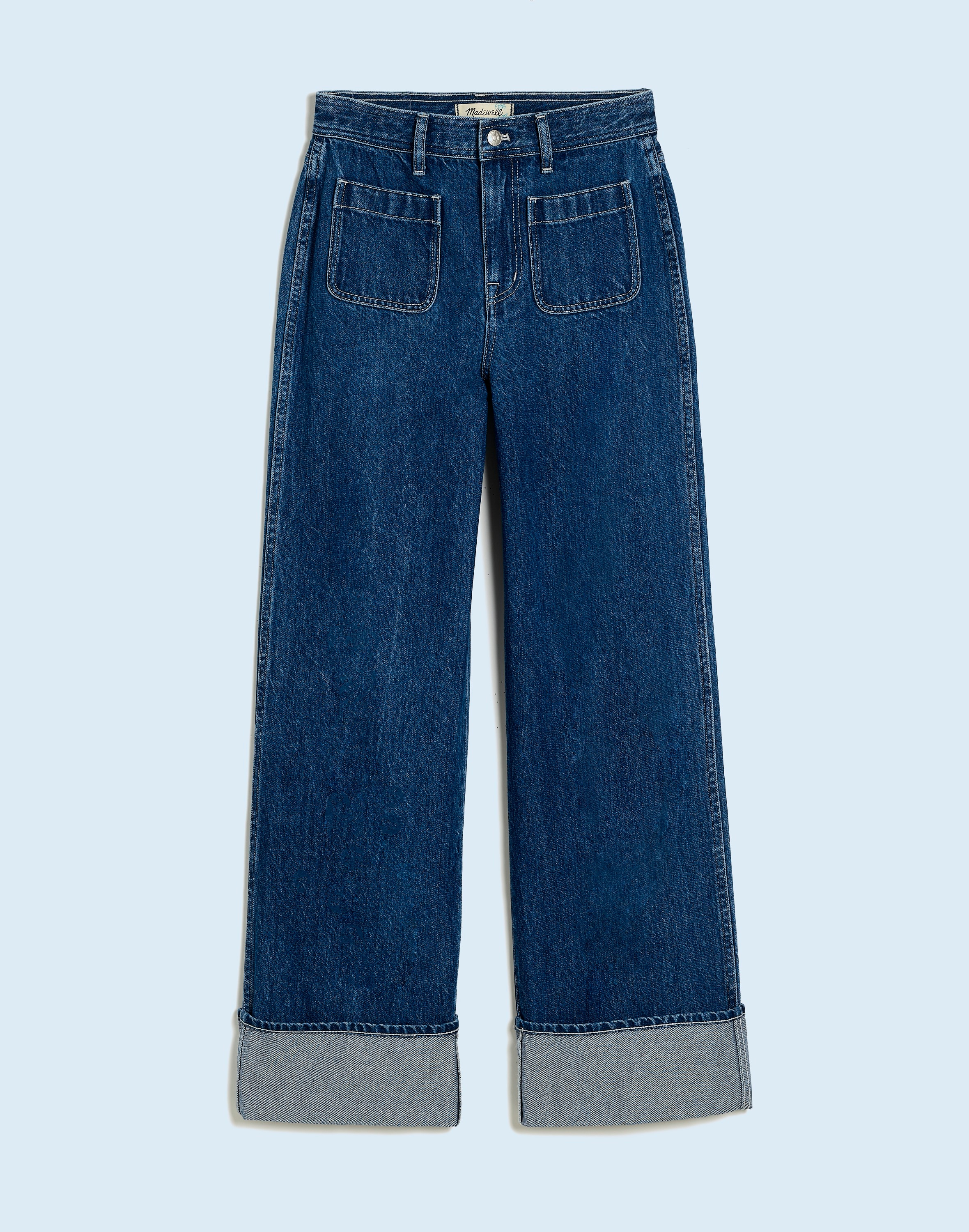 Superwide-Leg Jeans Hewett Wash: Airy Denim Edition