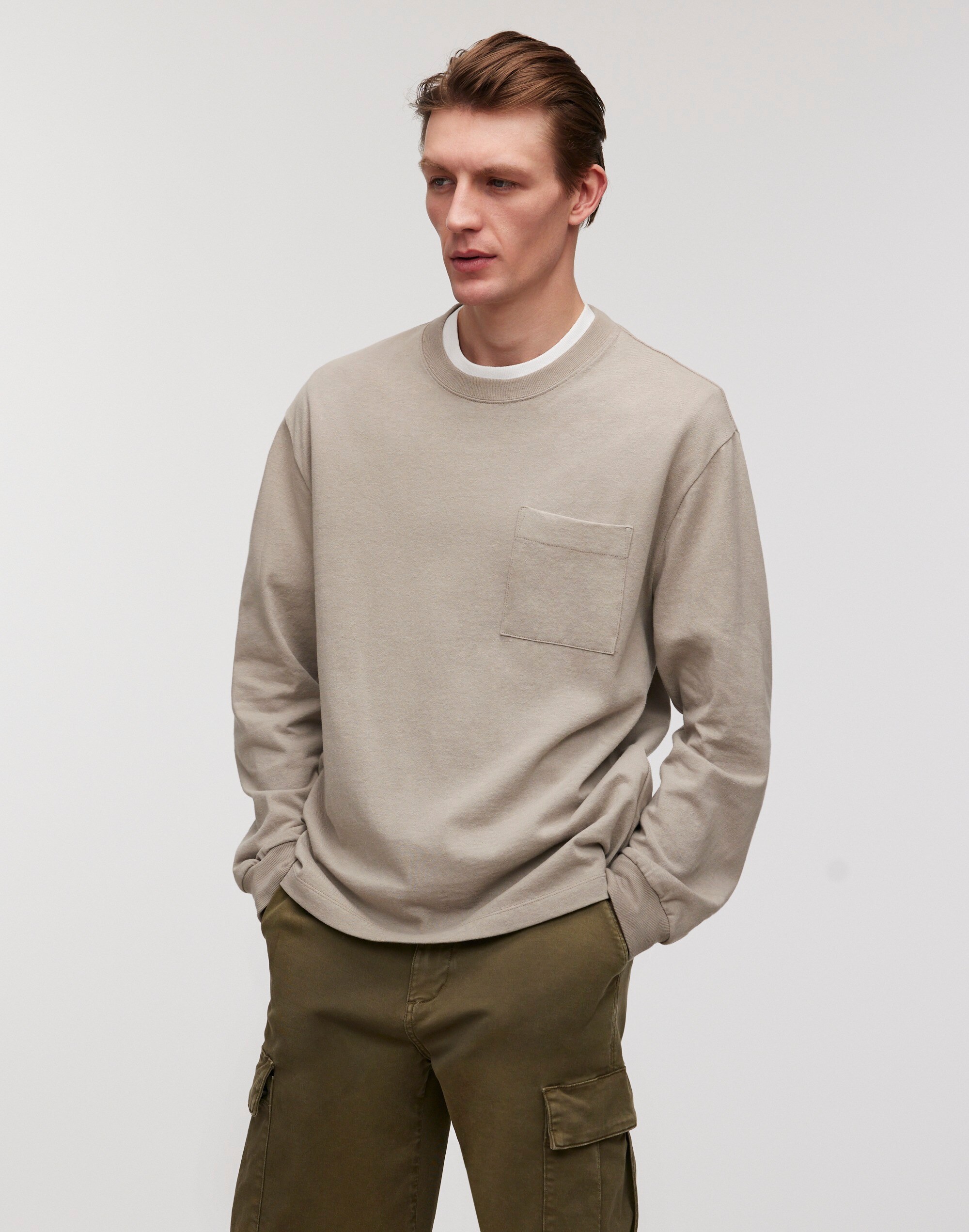 Relaxed Long-Sleeve Tee