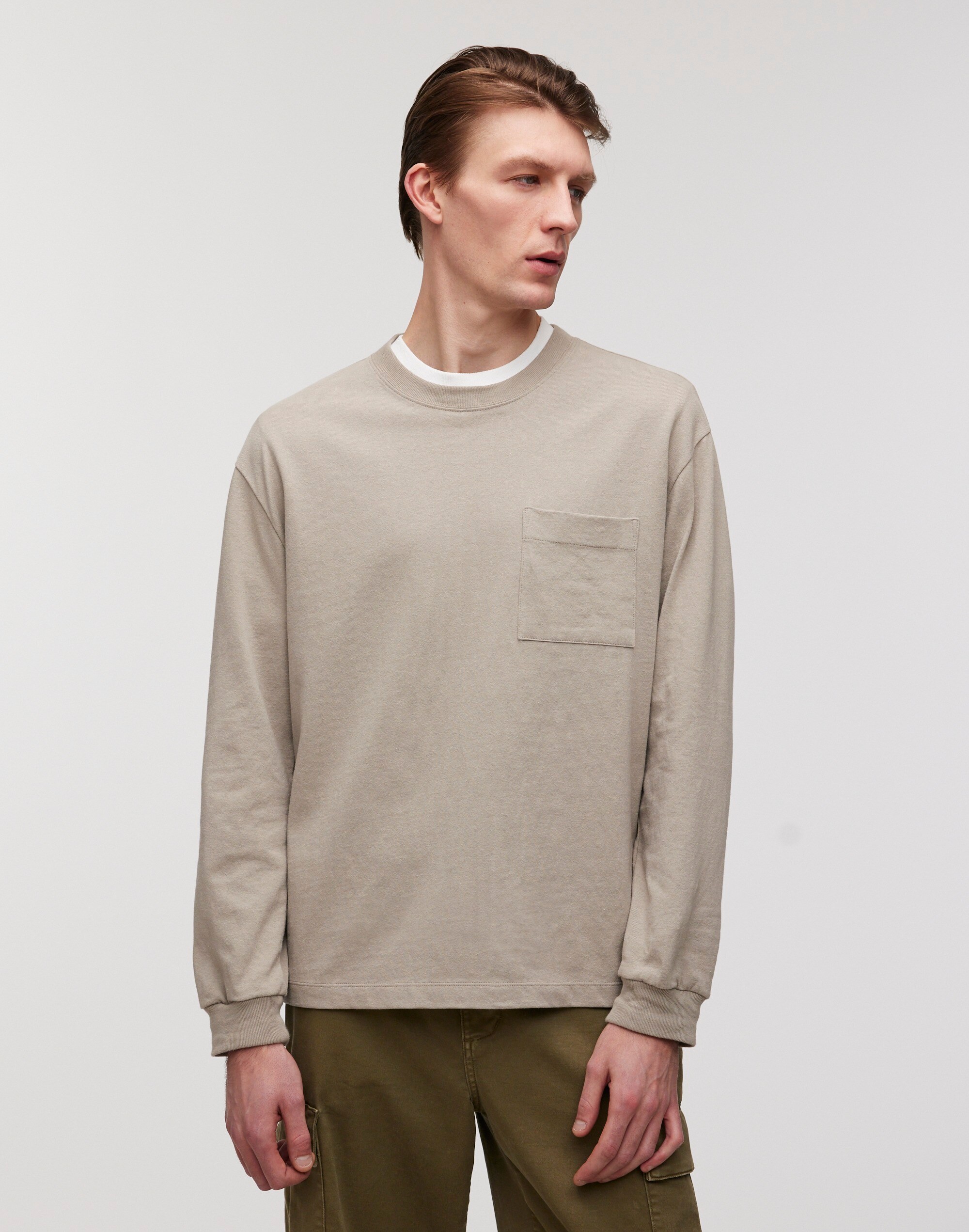 Relaxed Long-Sleeve Tee