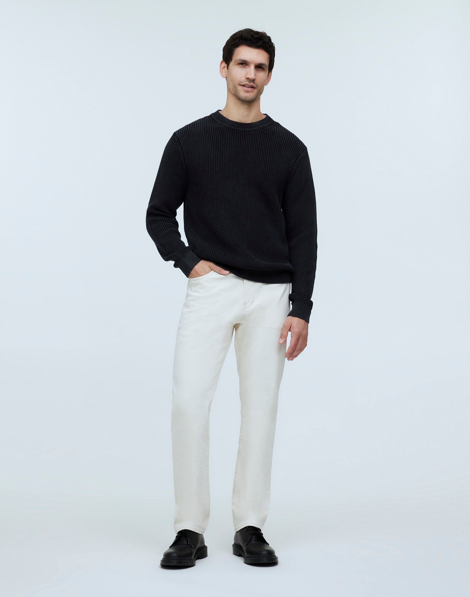 Cotton Crewneck Sweater