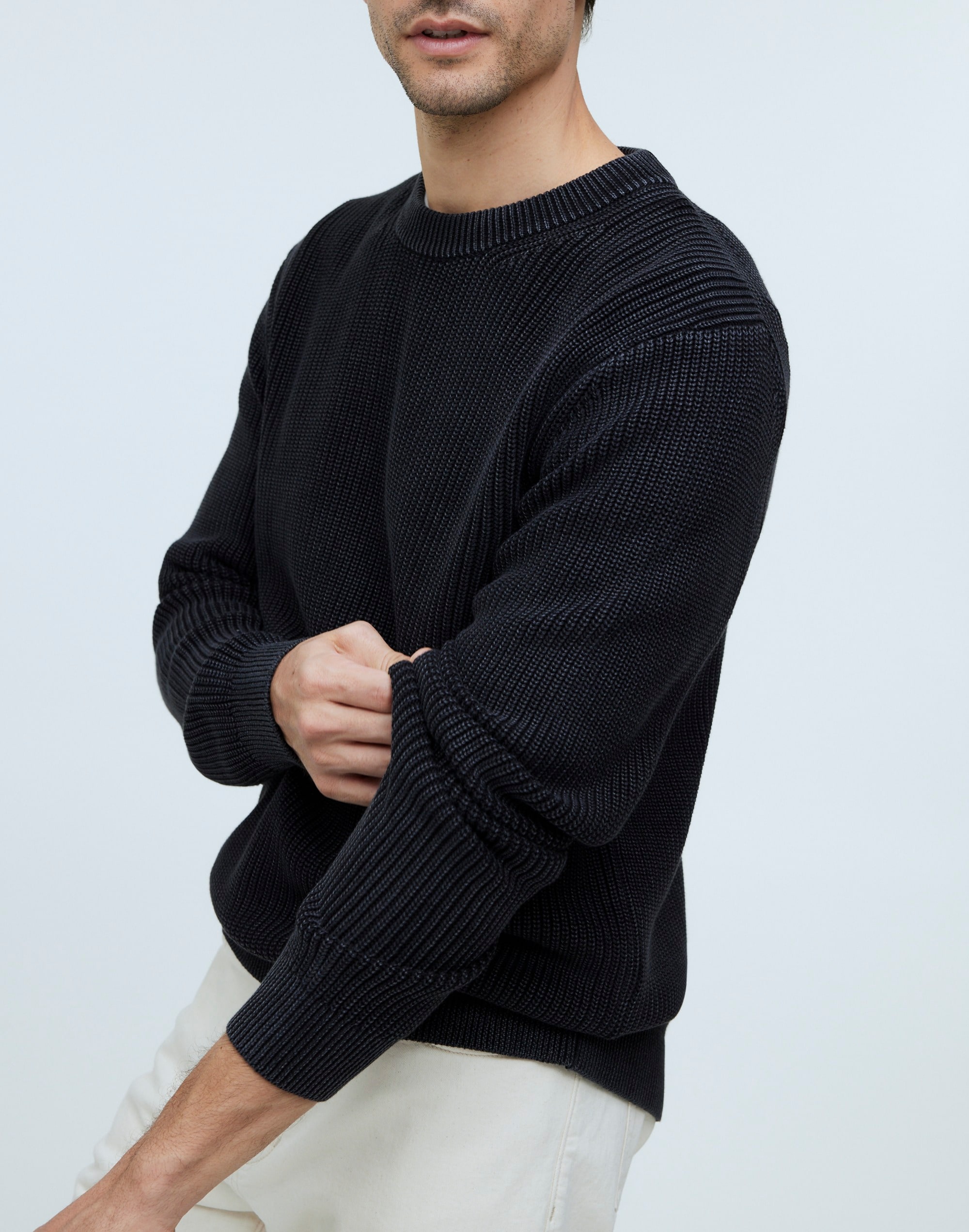 Cotton Crewneck Sweater