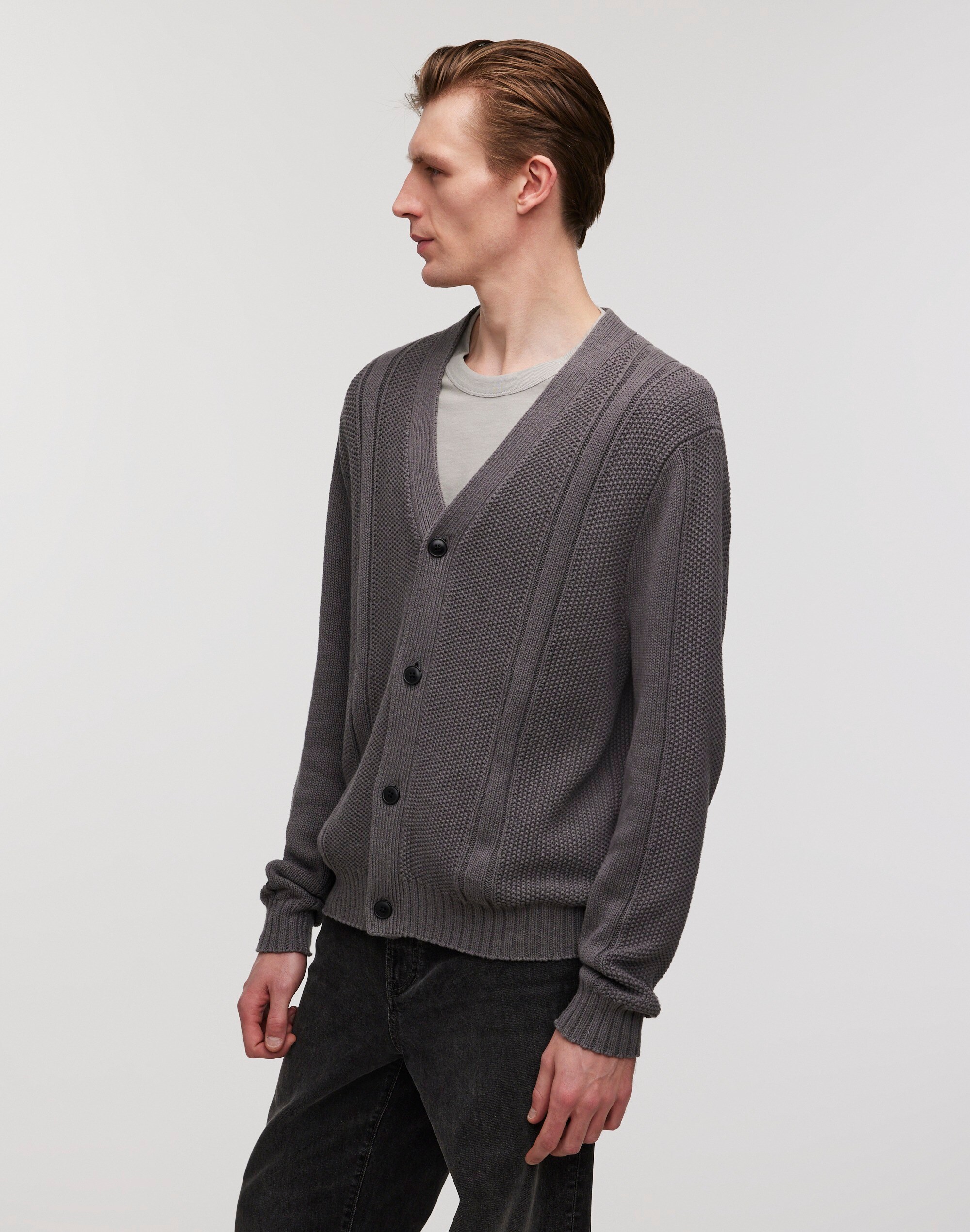 Cotton-Hemp Blend Cardigan