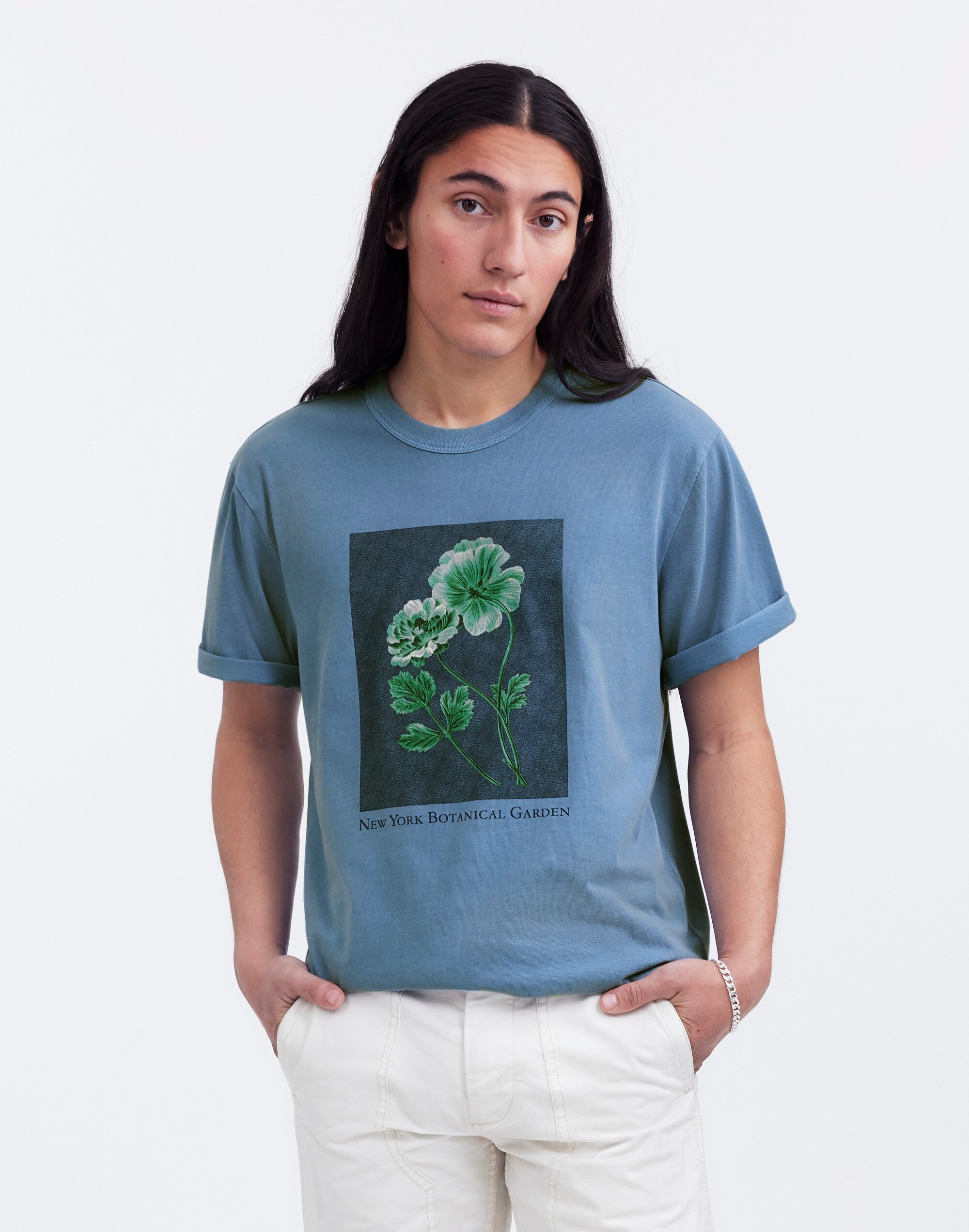 CURRENTAGE MURAI DESIGN SHIRT（BOTANICAL） CURRENTAGE MURAI DESIGN