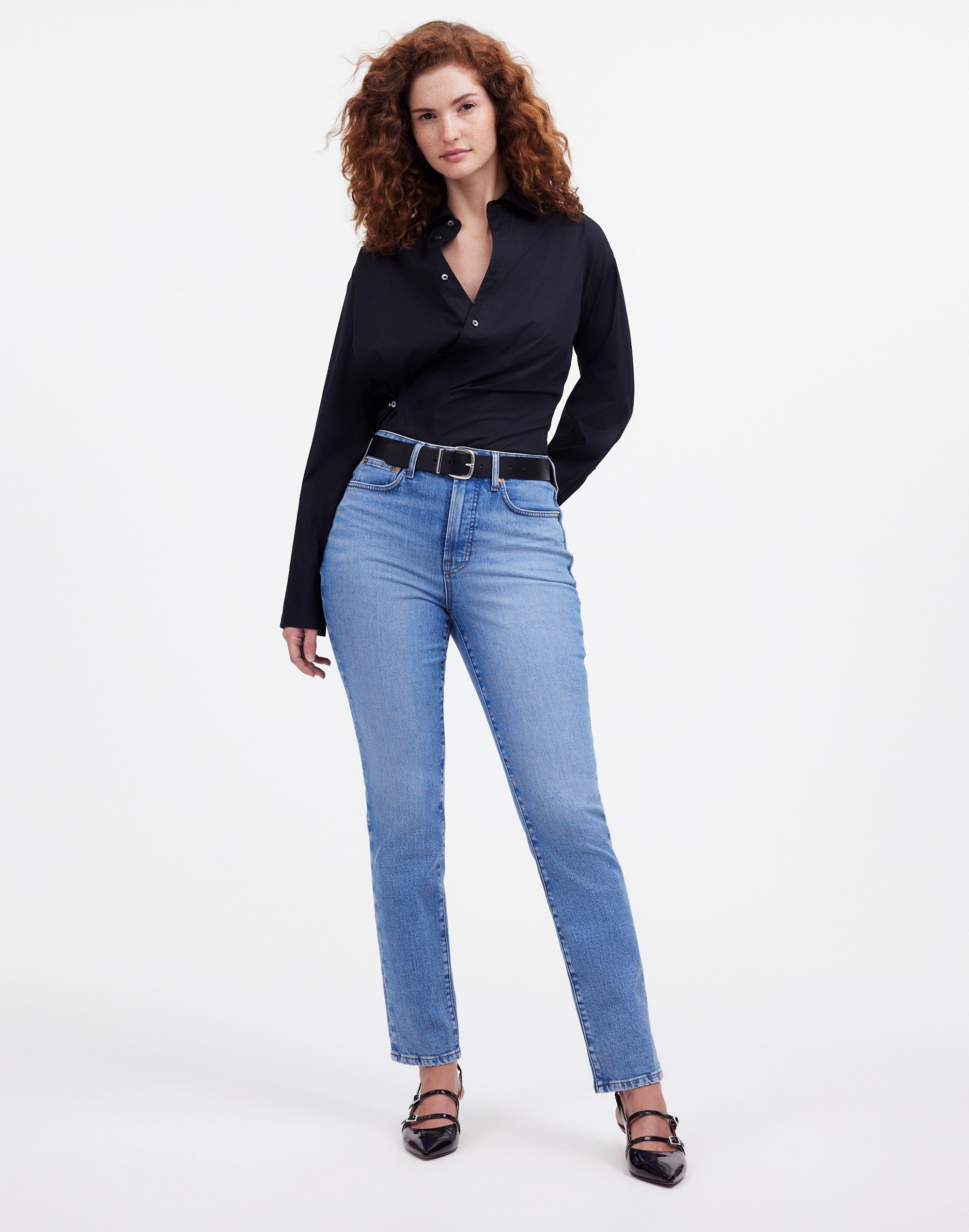 the curvy perfect vintage jean in berdelle wash