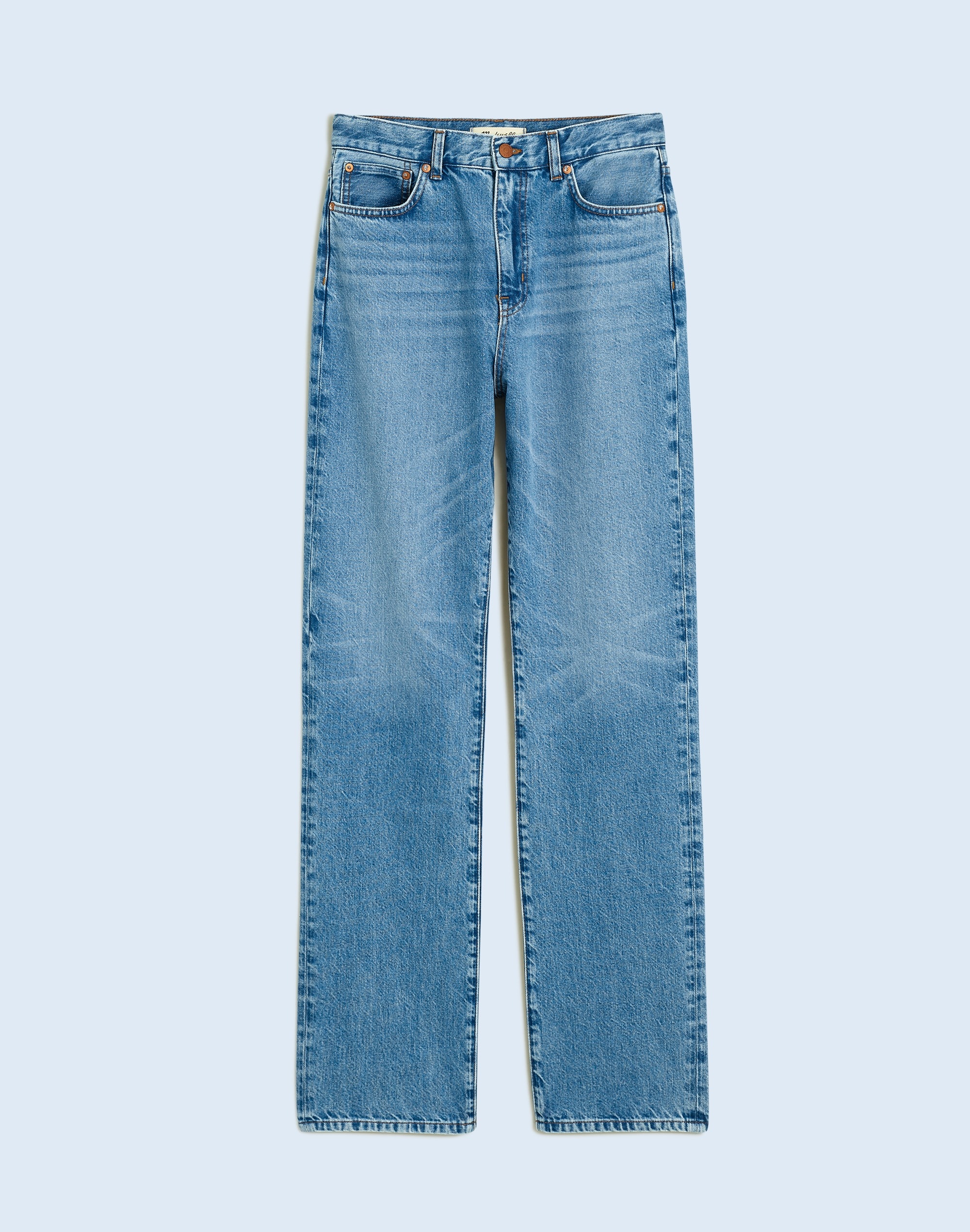 The '90s Straight Jean in Grenhart Wash in null image 6