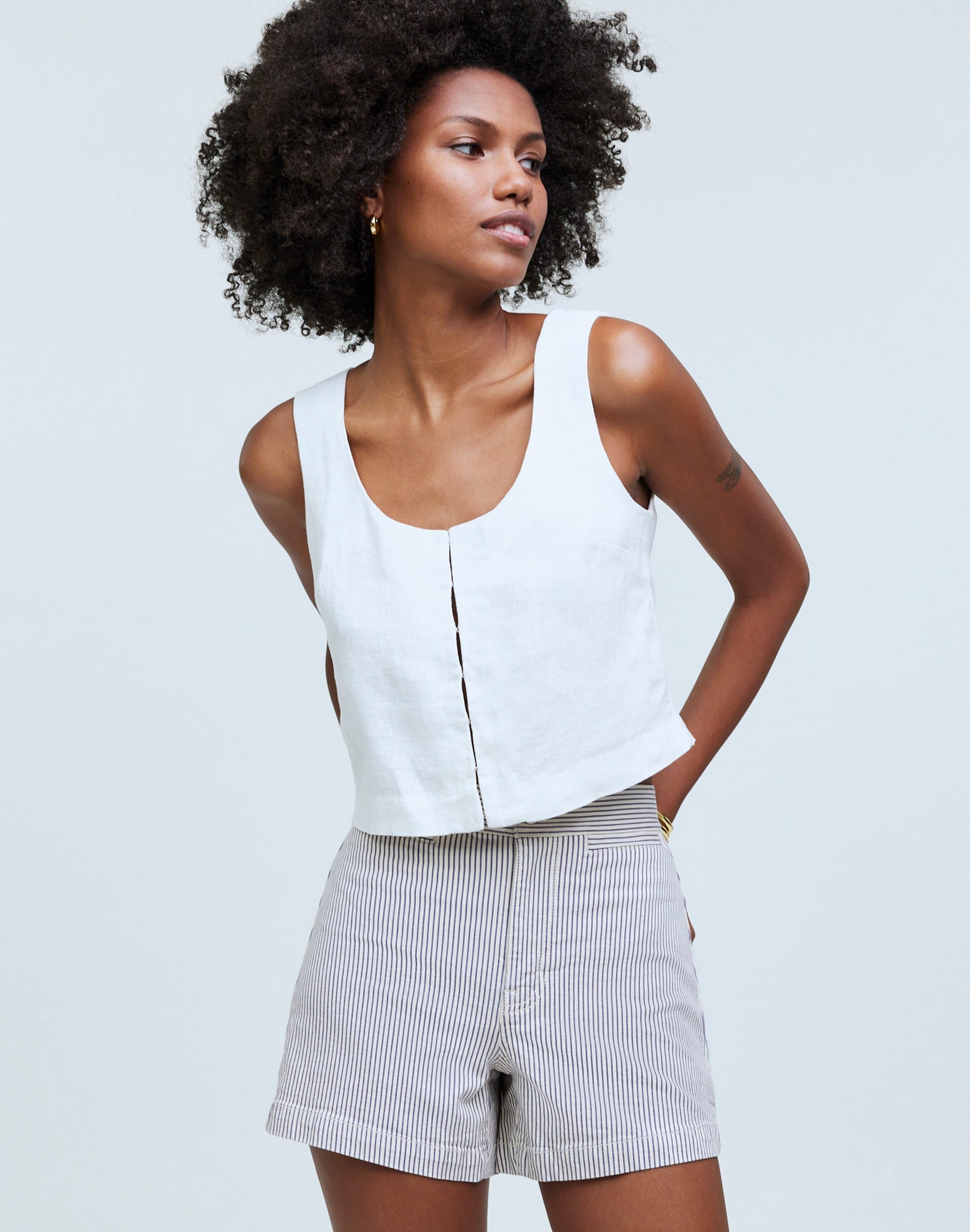 the emmett short in garment dye: welt pocket edition