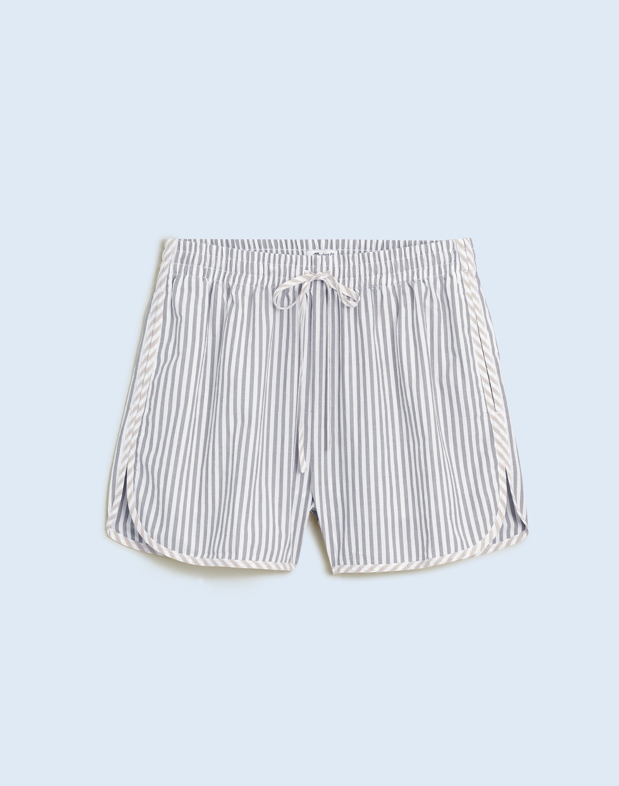 Crinkle Cotton Dolphin-Hem Shorts | Madewell
