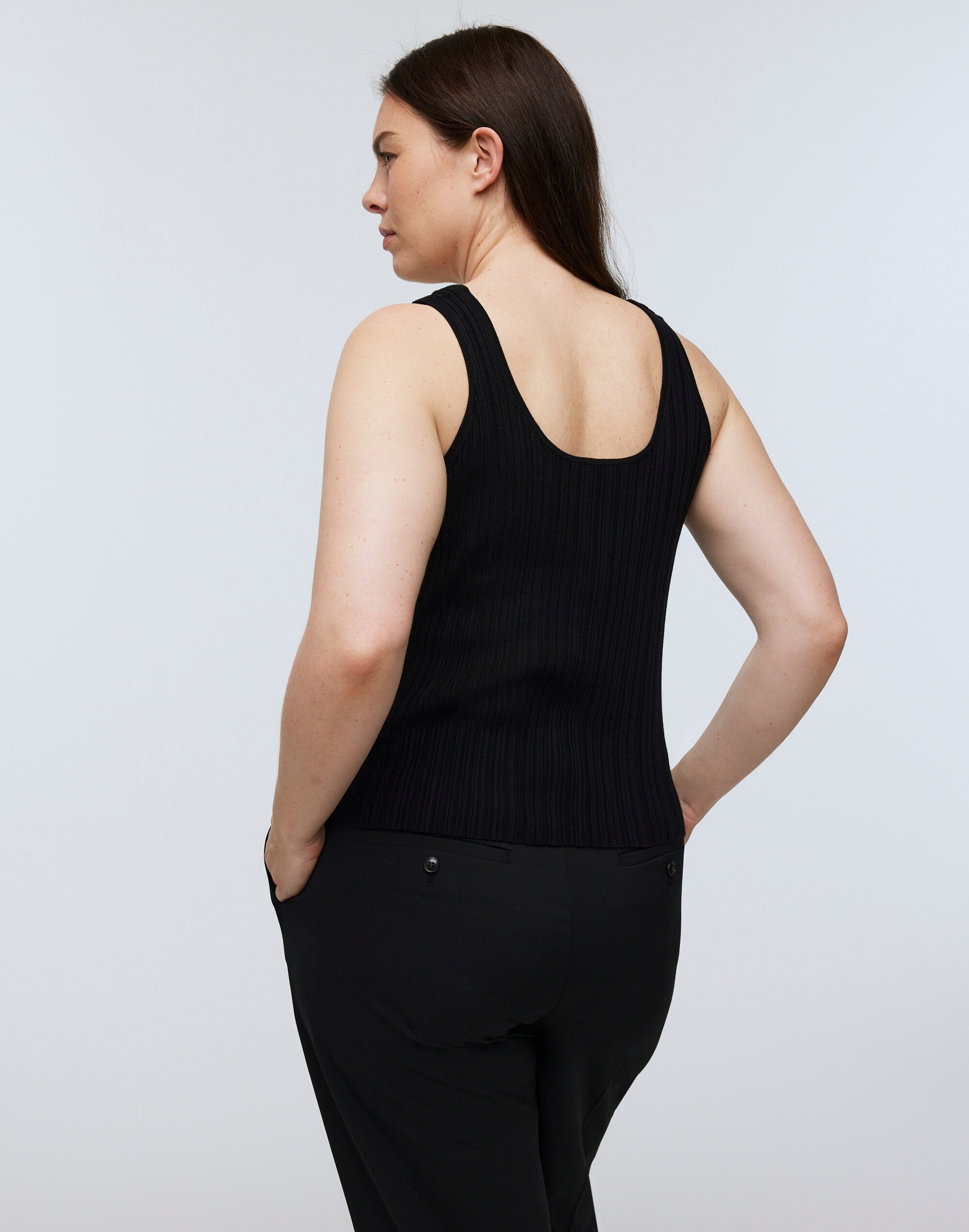 The Signature Knit Scoopneck Sweater Tank