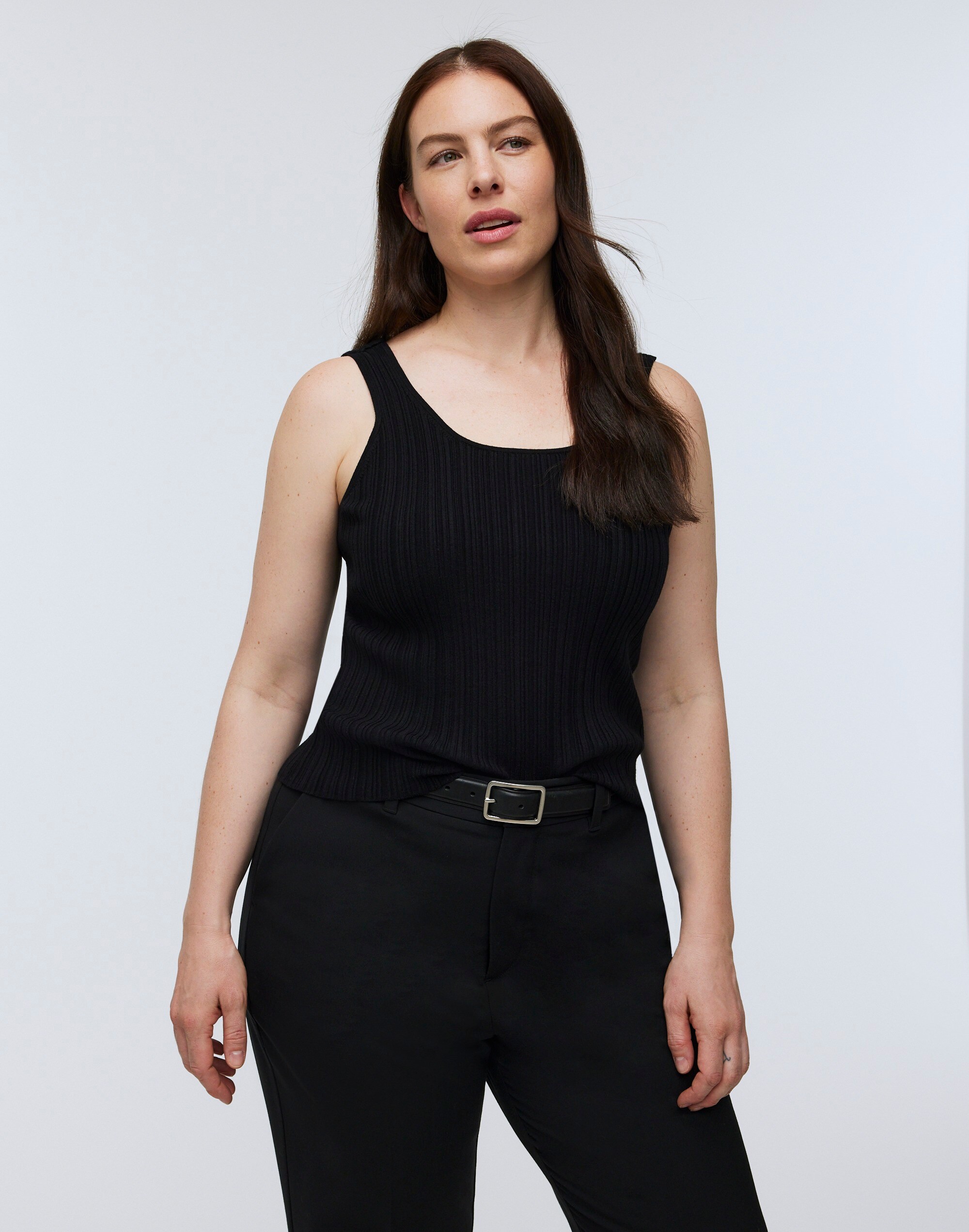 The Signature Knit Scoopneck Sweater Tank