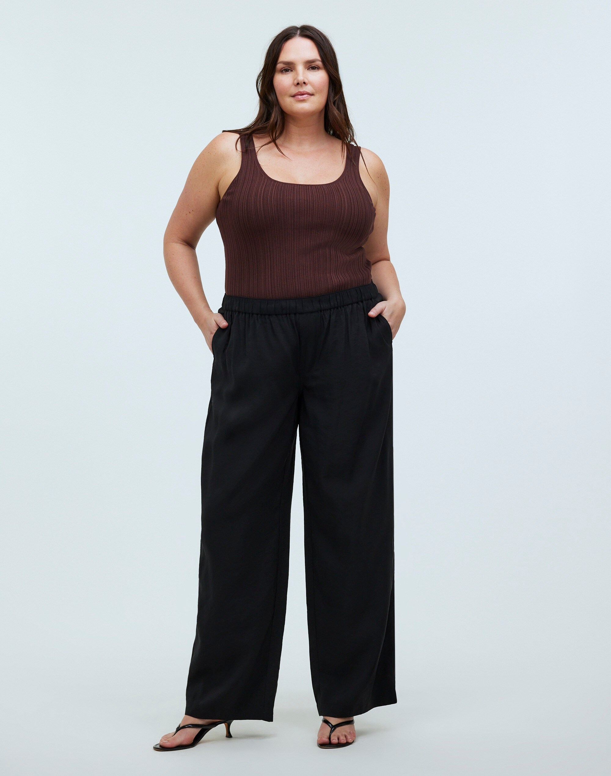 The Signature Knit Scoopneck Sweater Tank