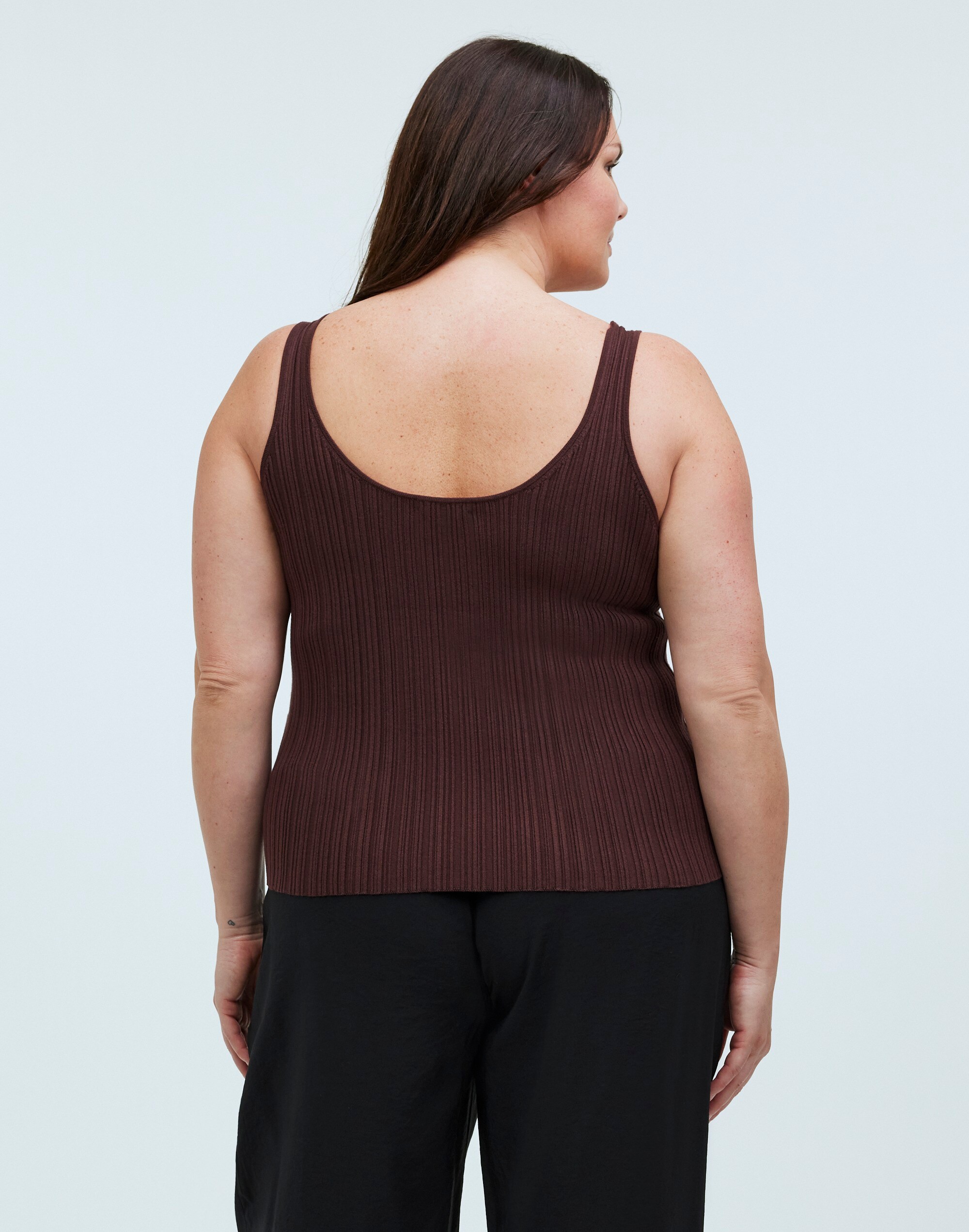 The Signature Knit Scoopneck Sweater Tank