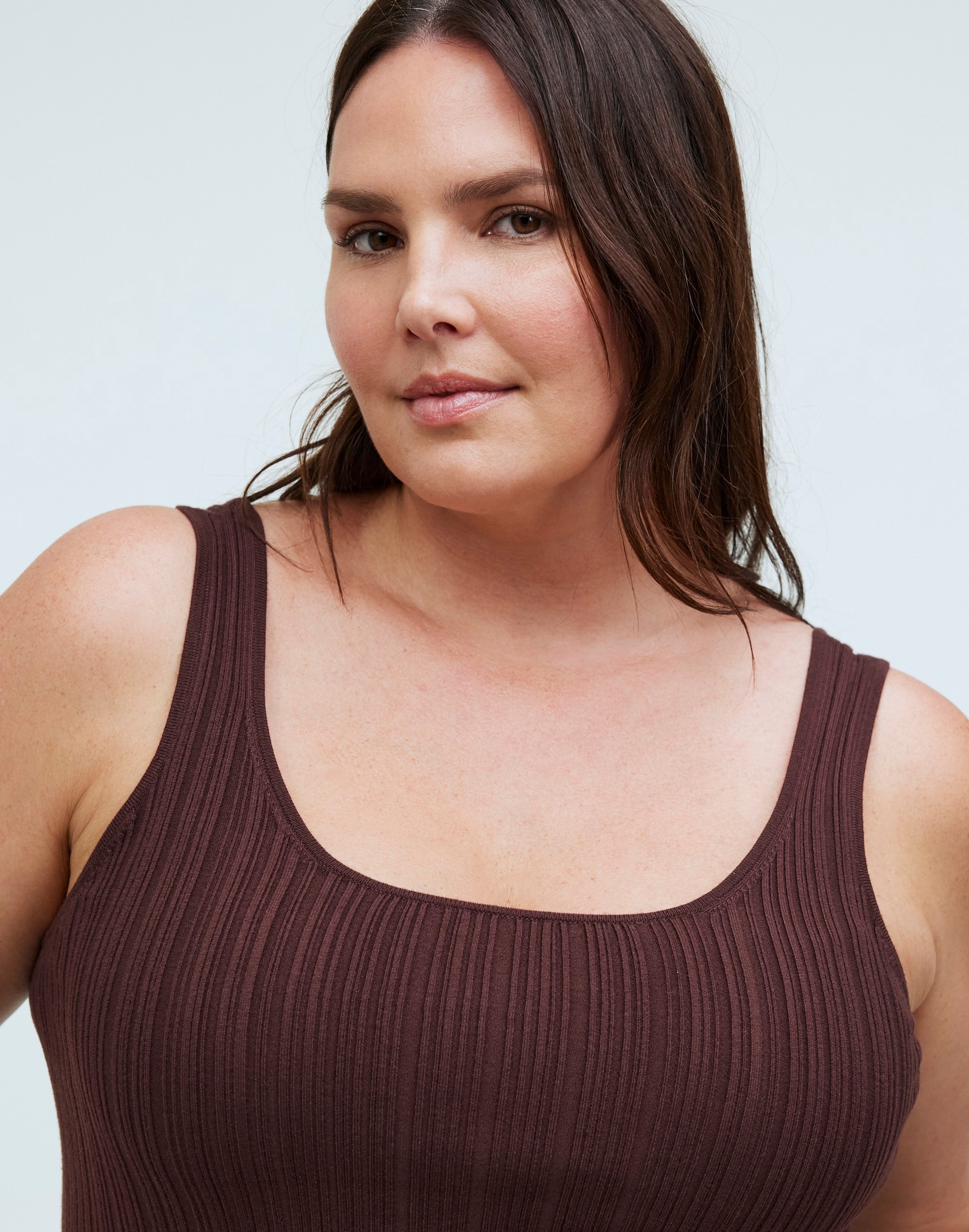 The Signature Knit Scoopneck Sweater Tank