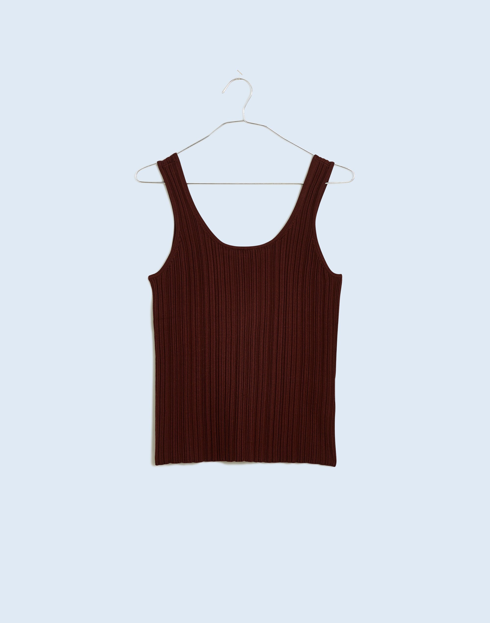 The Signature Knit Scoopneck Sweater Tank