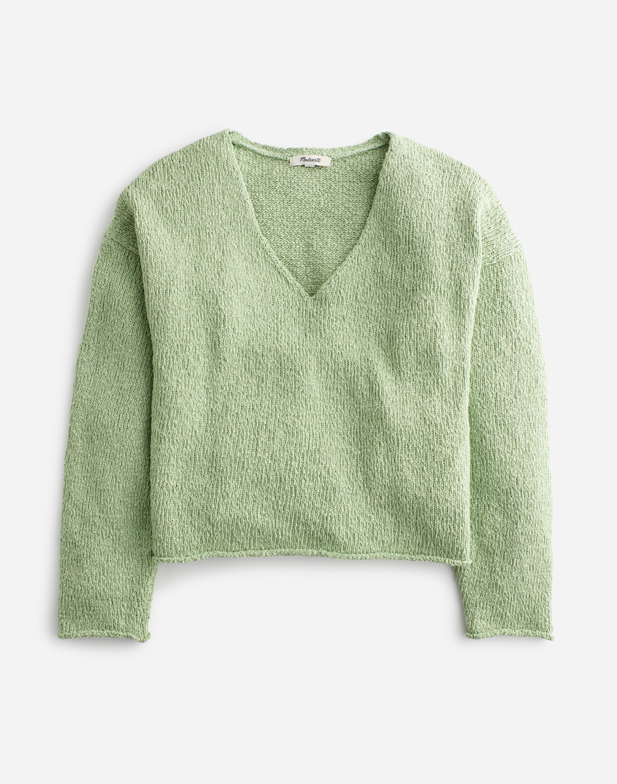 deep-v boxy sweater