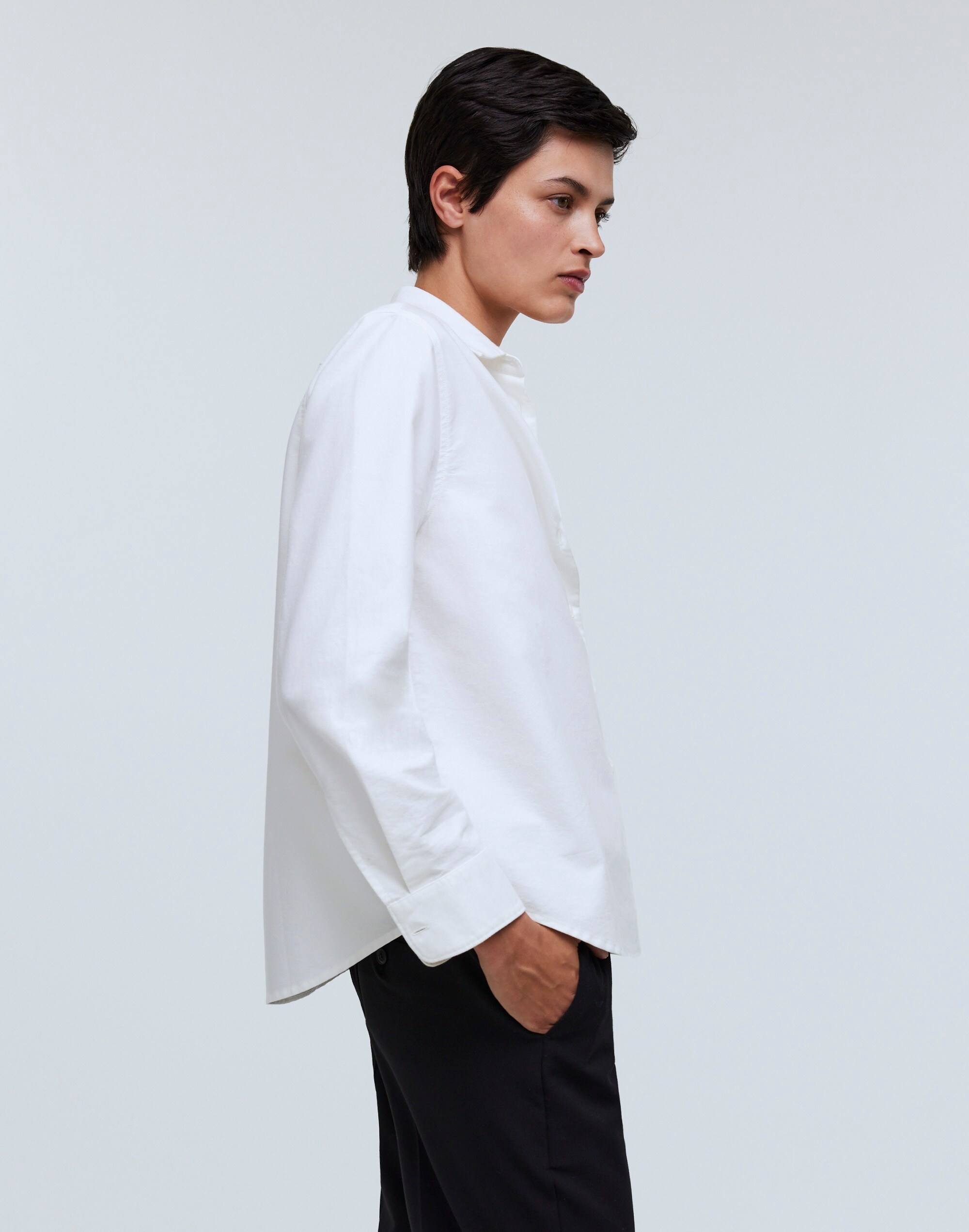 With-a-Twist Shirt in Oxford