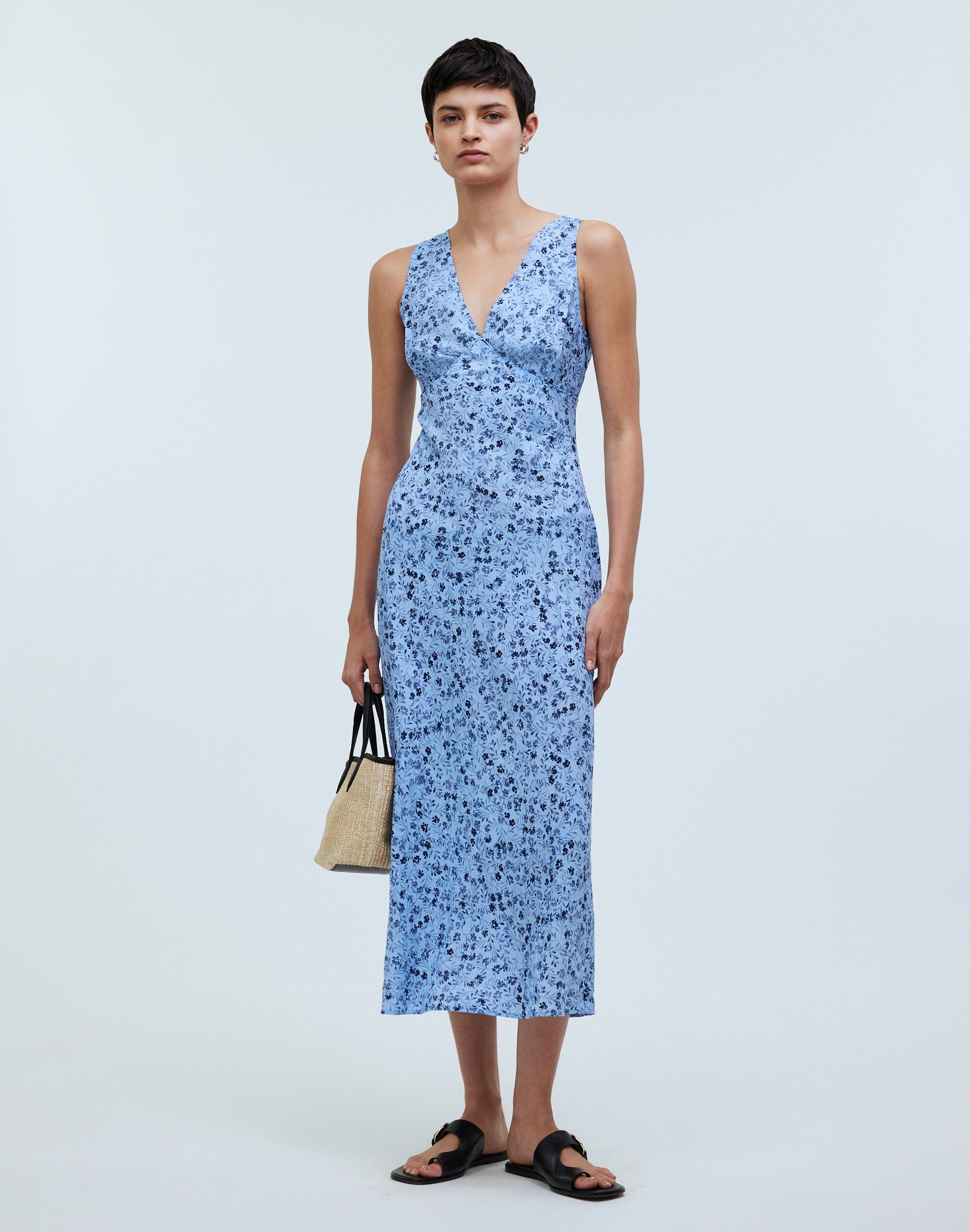 the ariana midi dress in floral