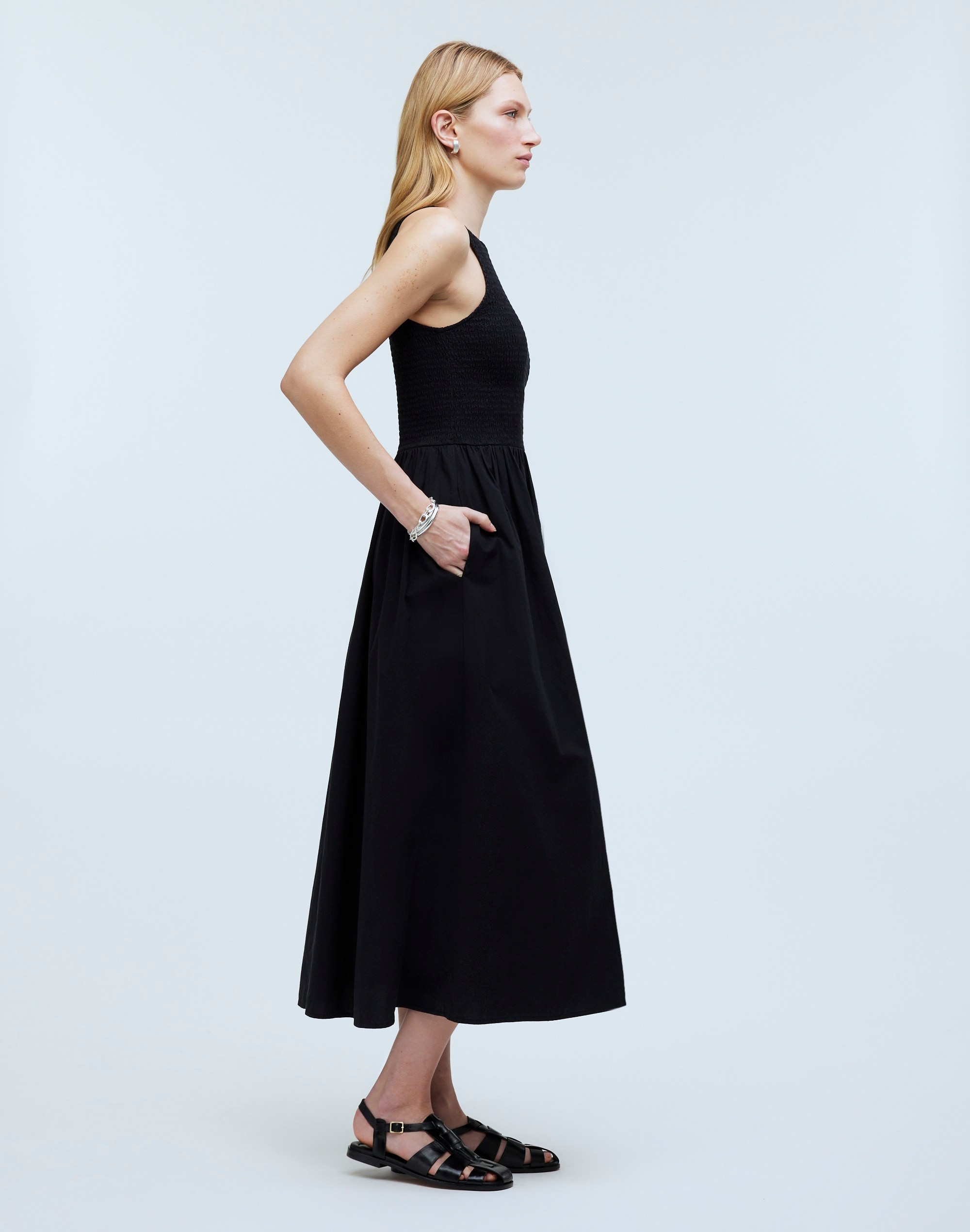 The Melody Smocked Midi Dress