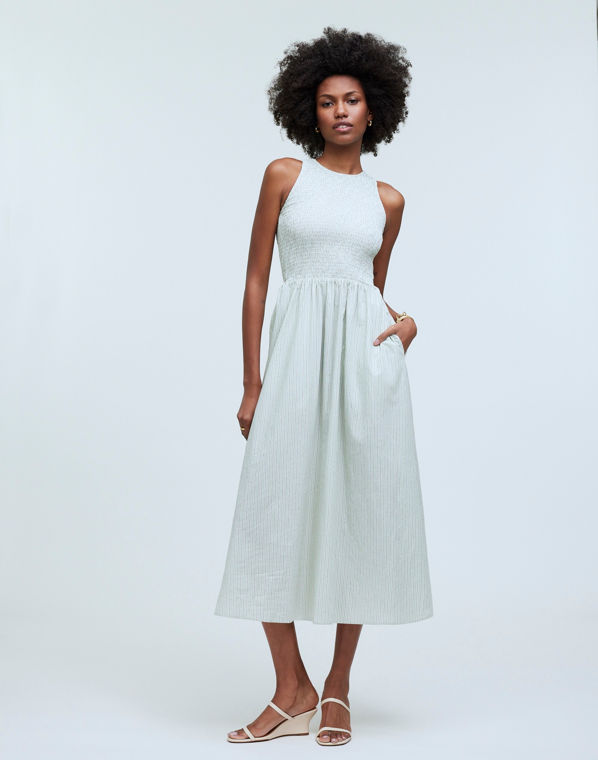 The Melody Smocked Midi Dress
