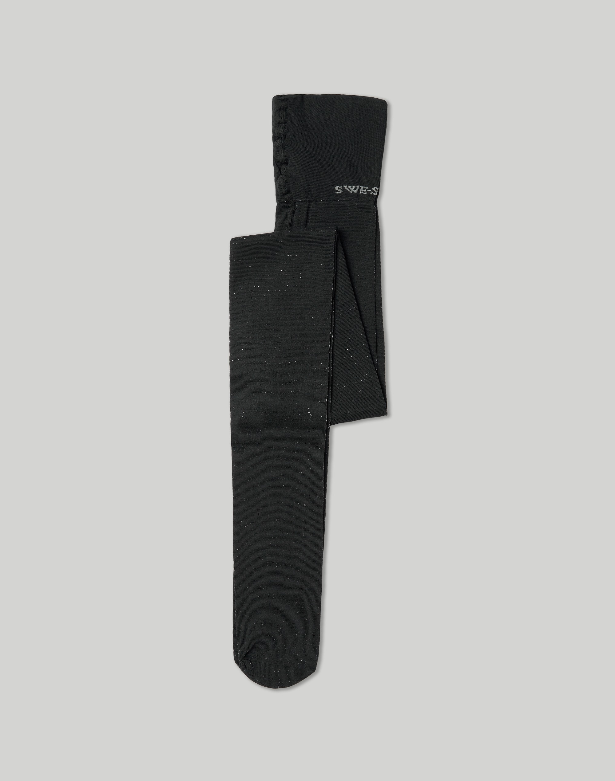 Mw Swedish Stockings Lisa Shimmery Tights In Black