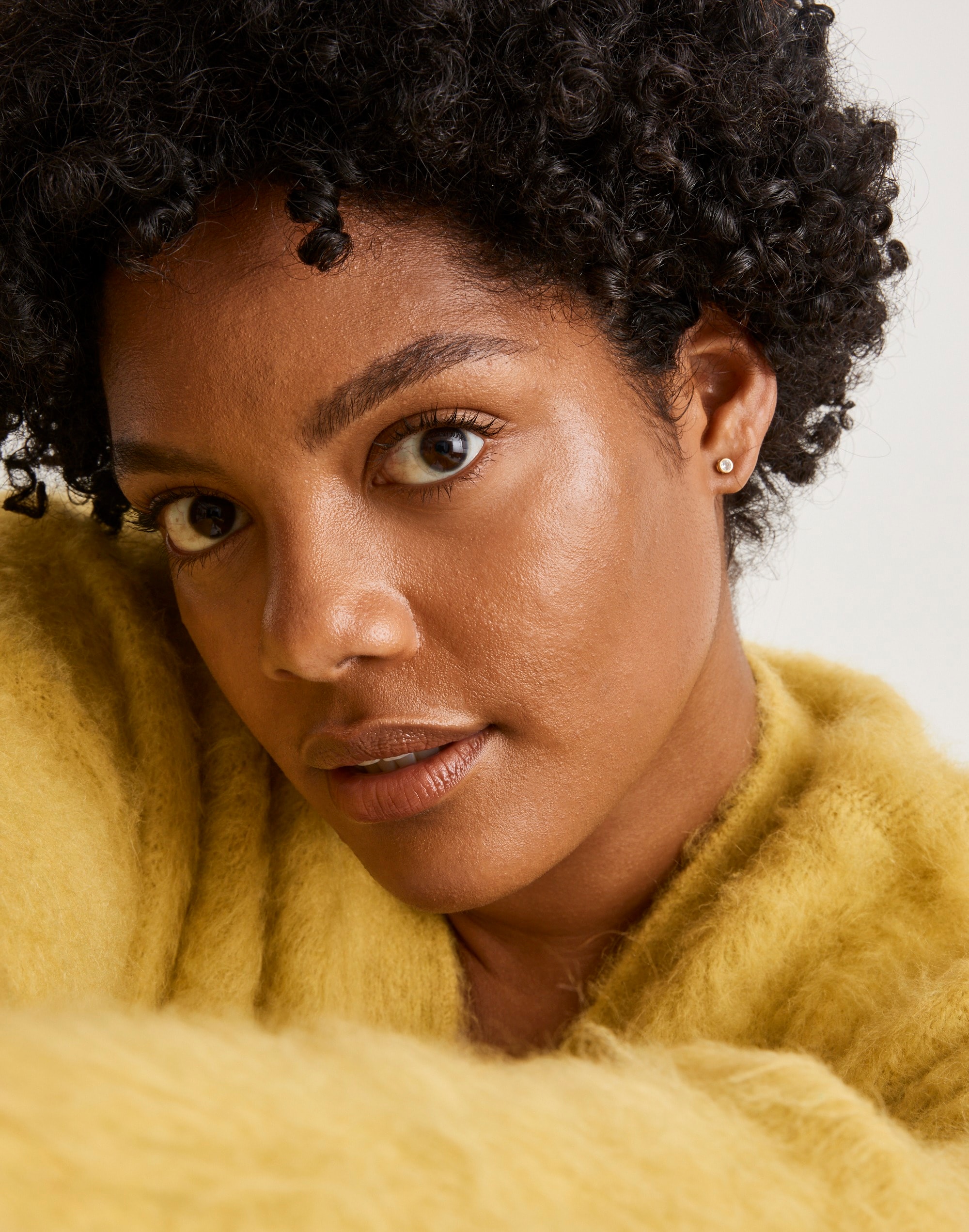 The Tennis Collection Bezel Set Crystal Stud Earrings