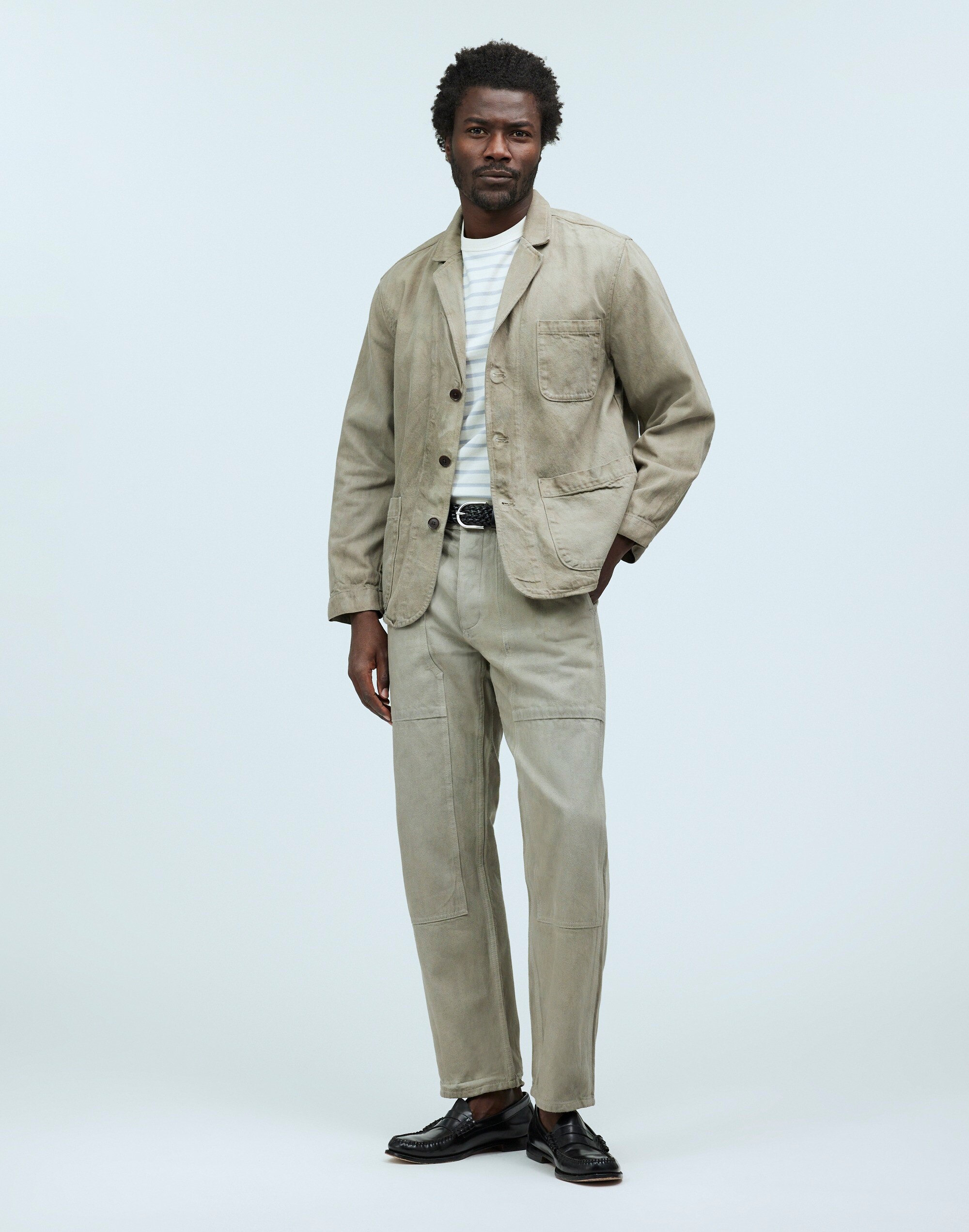 Madewell x MN Dye Studio Denim Chore Coat | Madewell