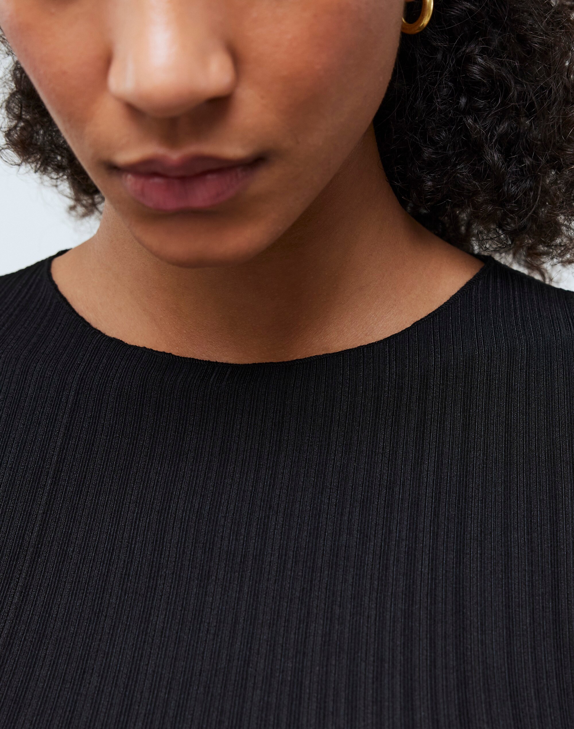 Rib-Knit Sleeveless Maxi Dress