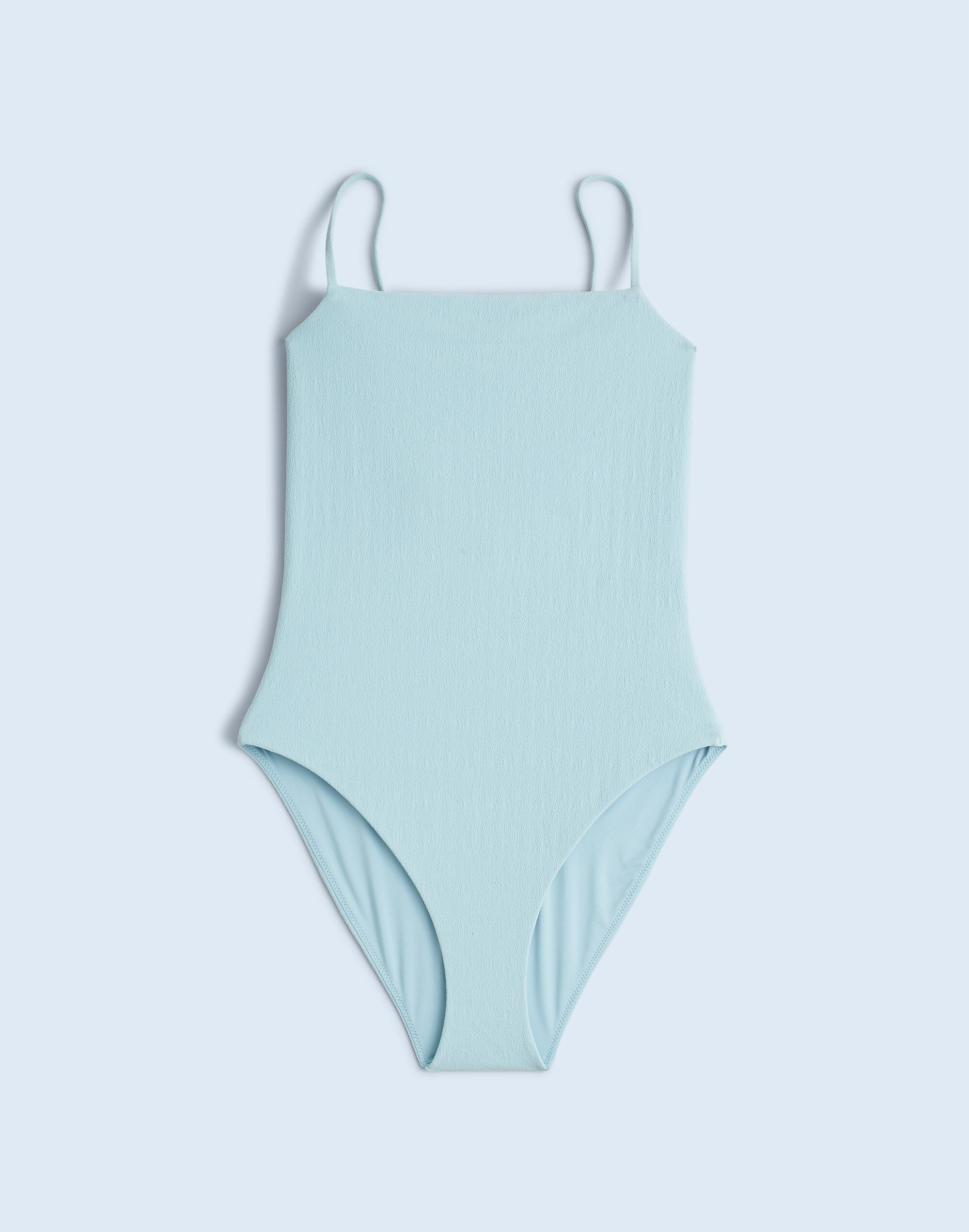 Square-Neck One-Piece Swimsuit