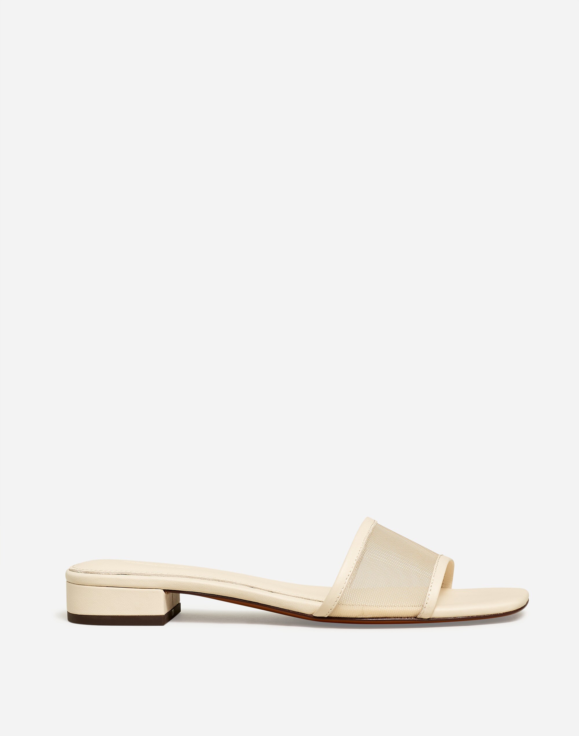 The Lynda Slide Sandal in Mesh