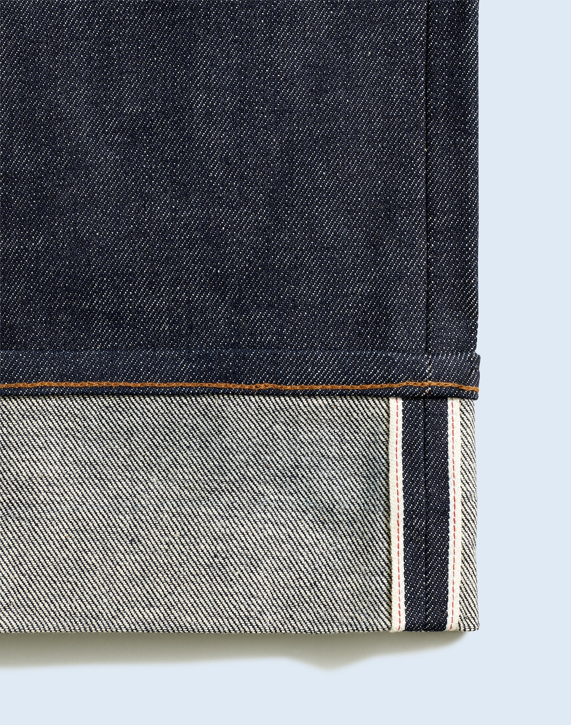 Vintage Relaxed Straight Jeans in Raw Selvedge