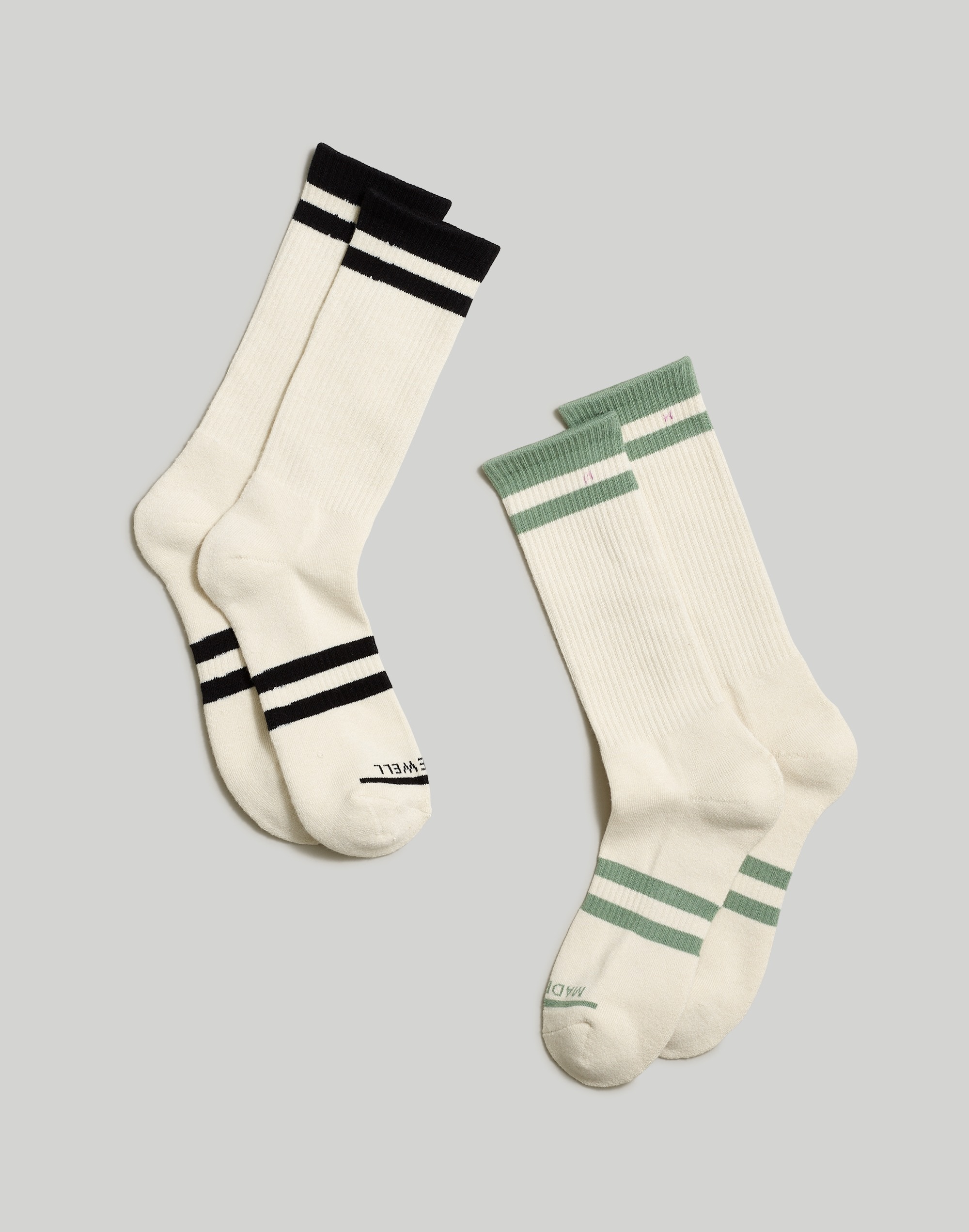 nike striped crew socks
