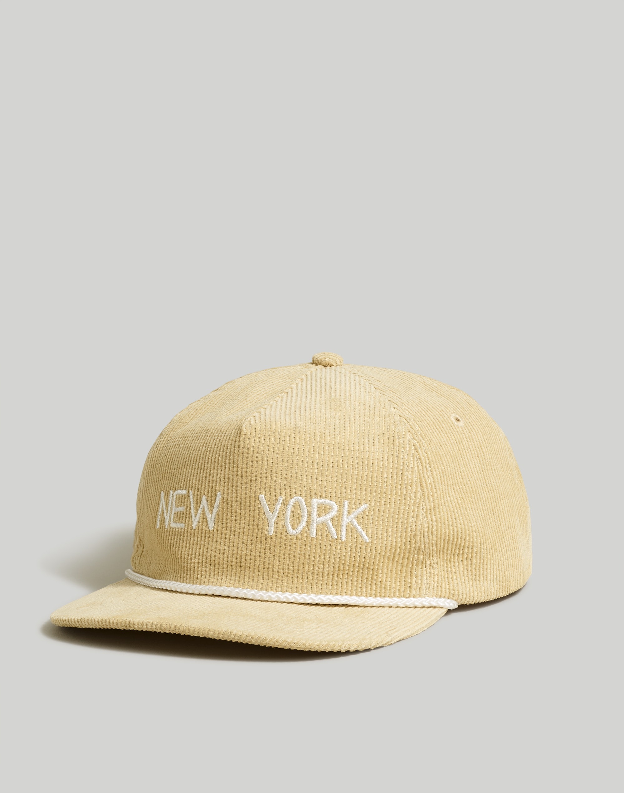 Mw Embroidered Snapback Baseball Cap In Neutral
