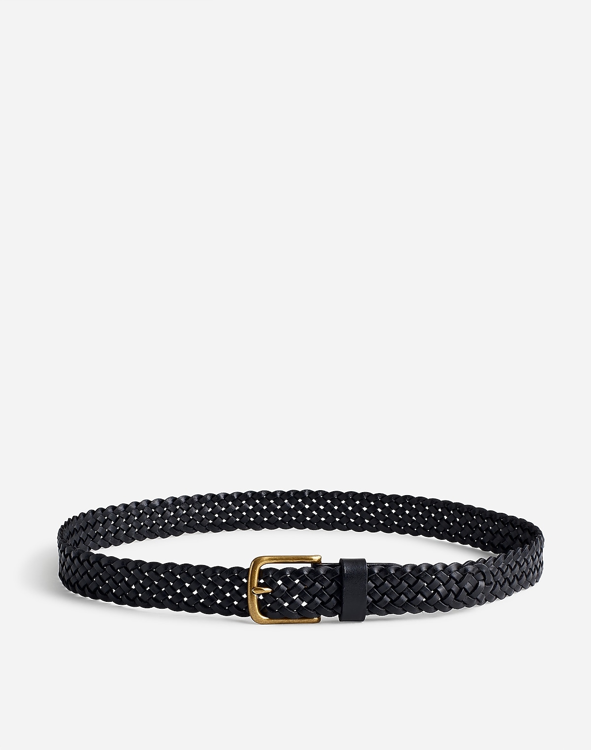 Woven Leather Belt