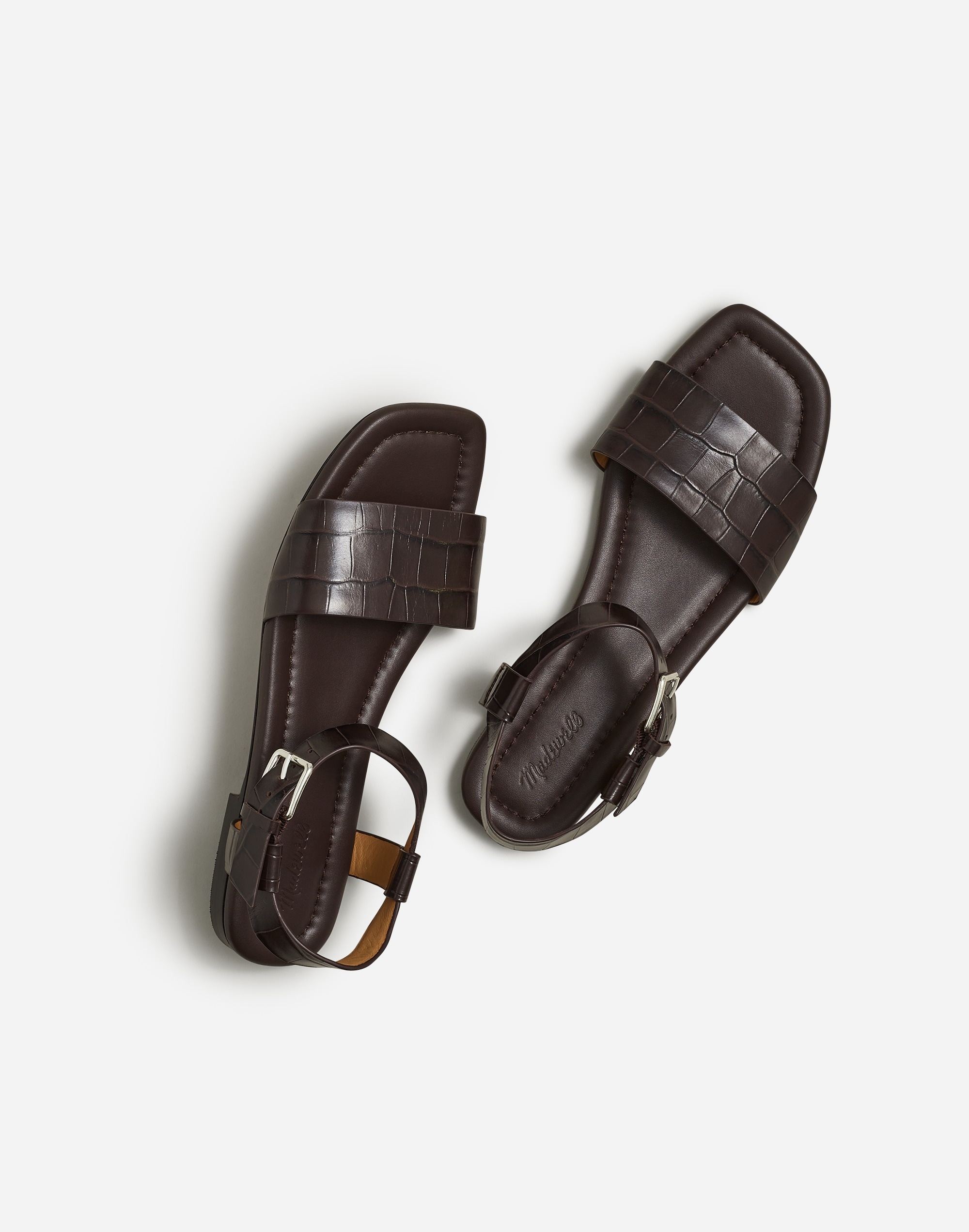 Mw The Karla Ankle-strap Sandal In Roasted Espresso