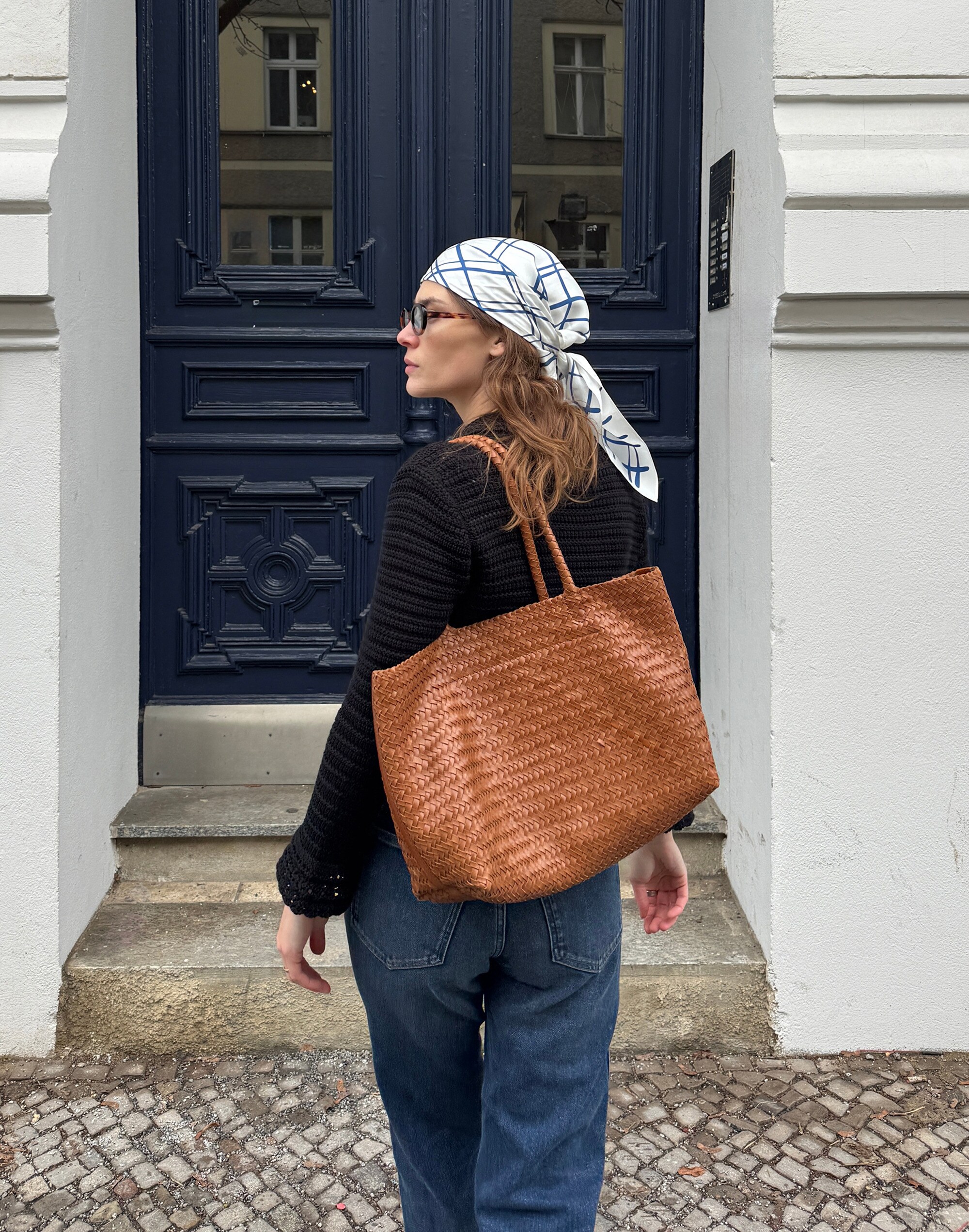 The Signature Woven Tote Alternate Image 4