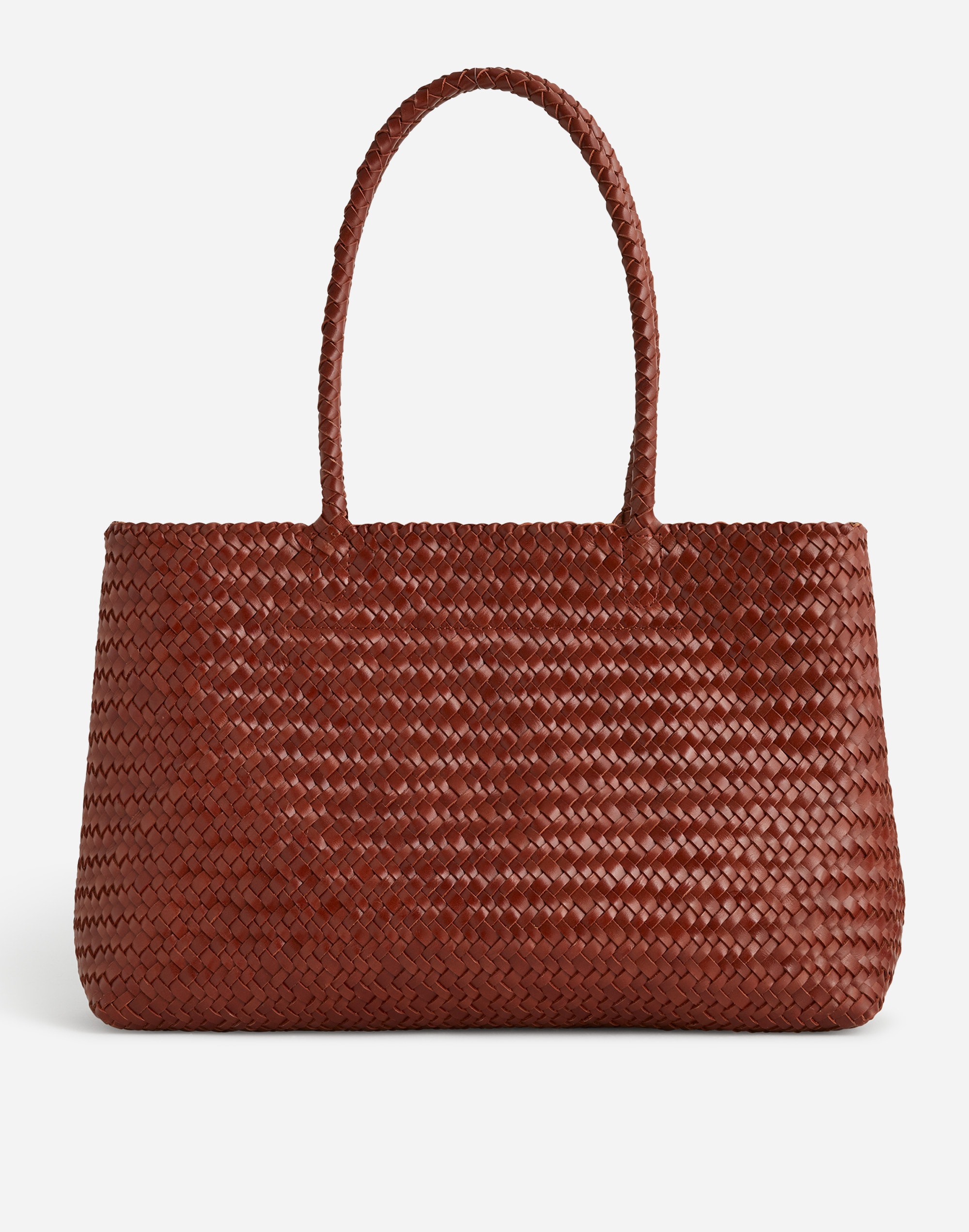 The Handwoven Leather Tote